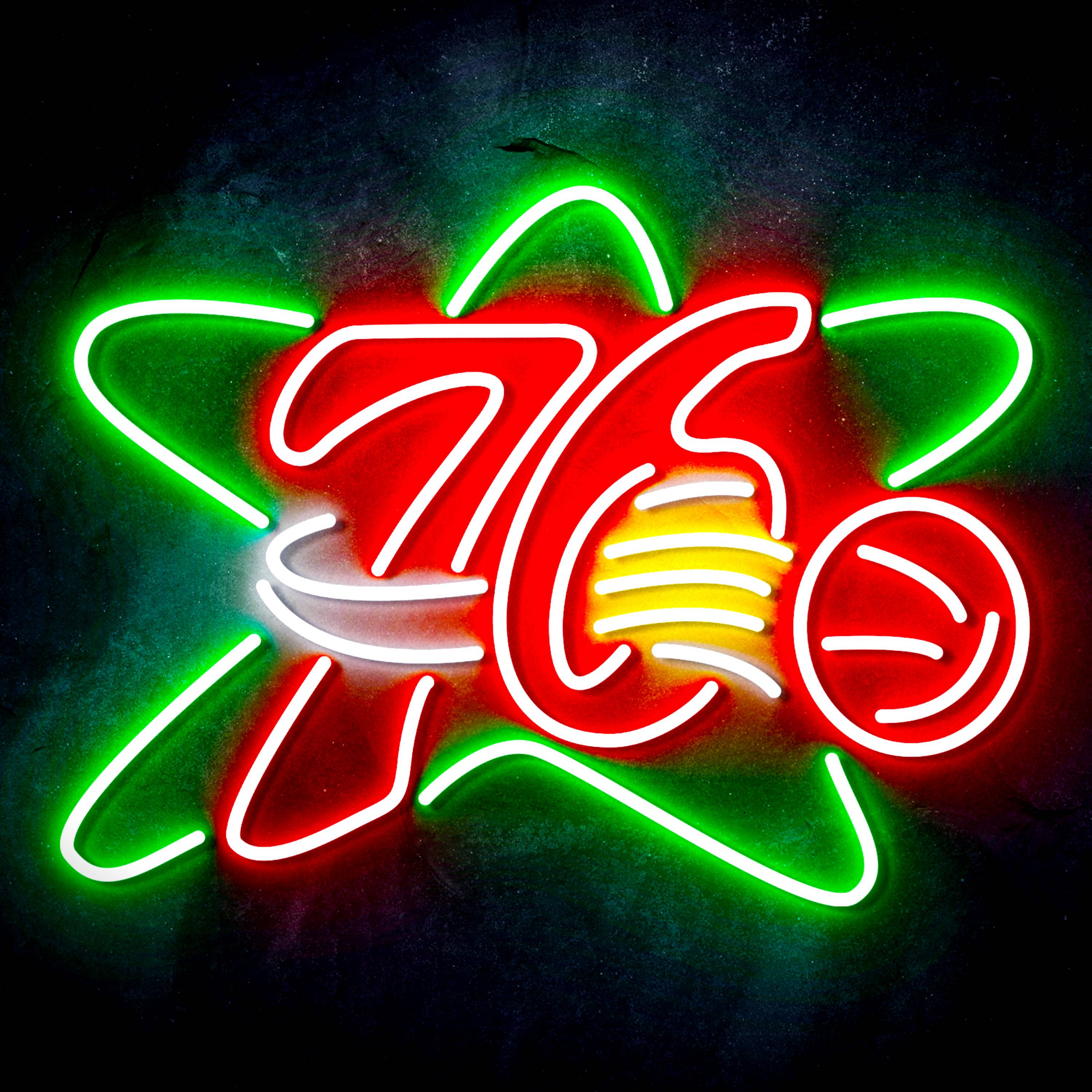 NBA Philadelphia 76ers Flex Neon-like LED Sign