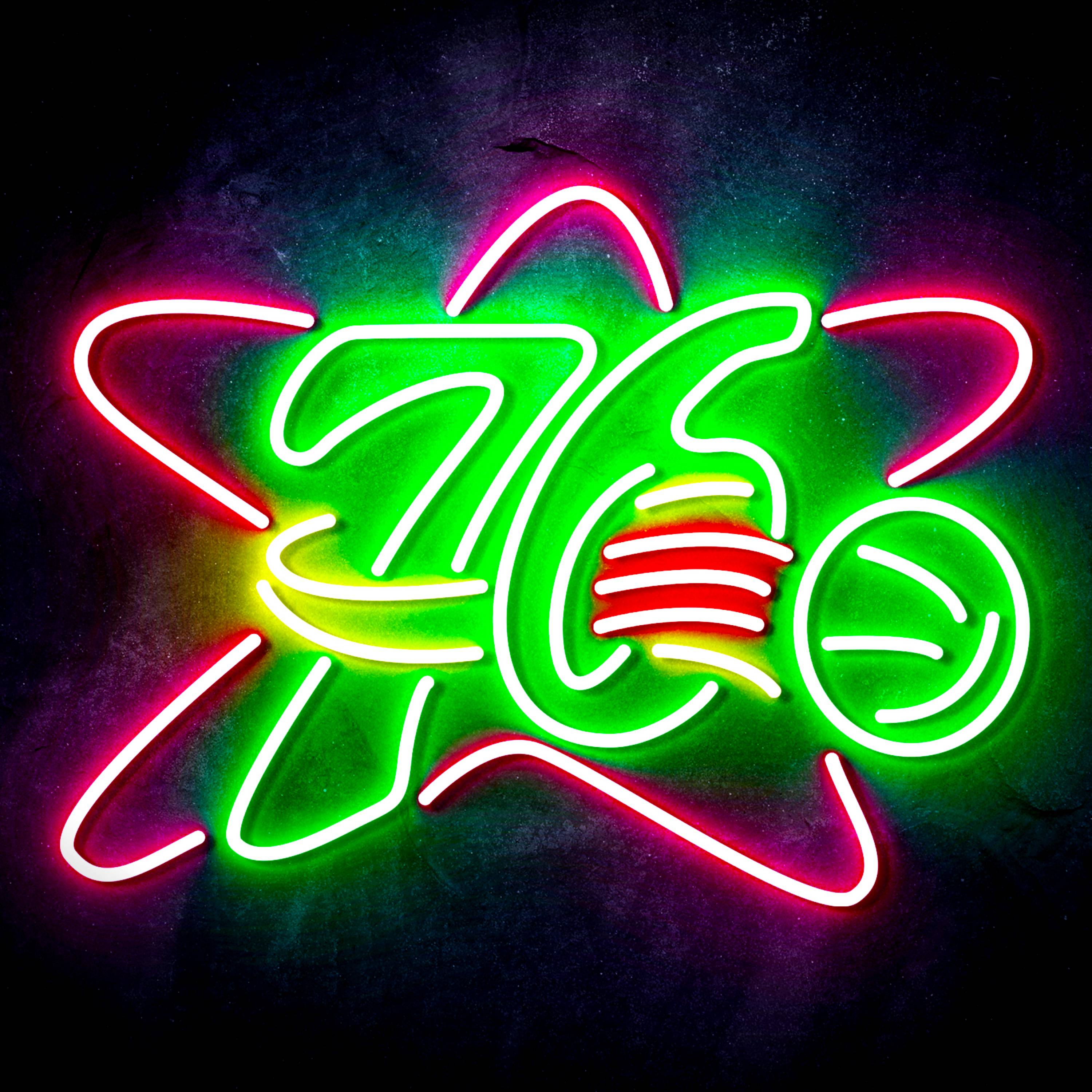 NBA Philadelphia 76ers Flex Neon-like LED Sign