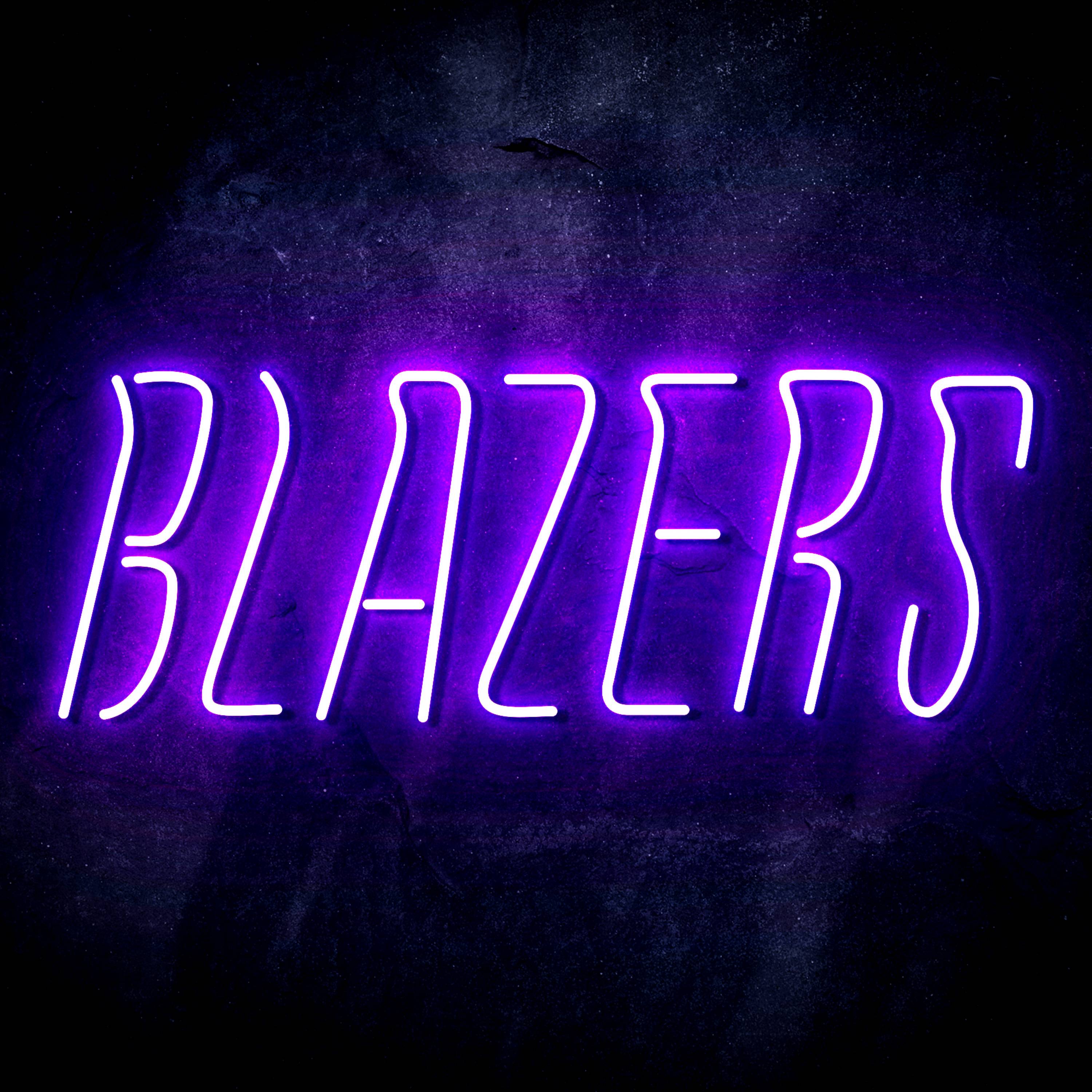 NBA Portland Trail Blazers Flex Neon-like LED Sign