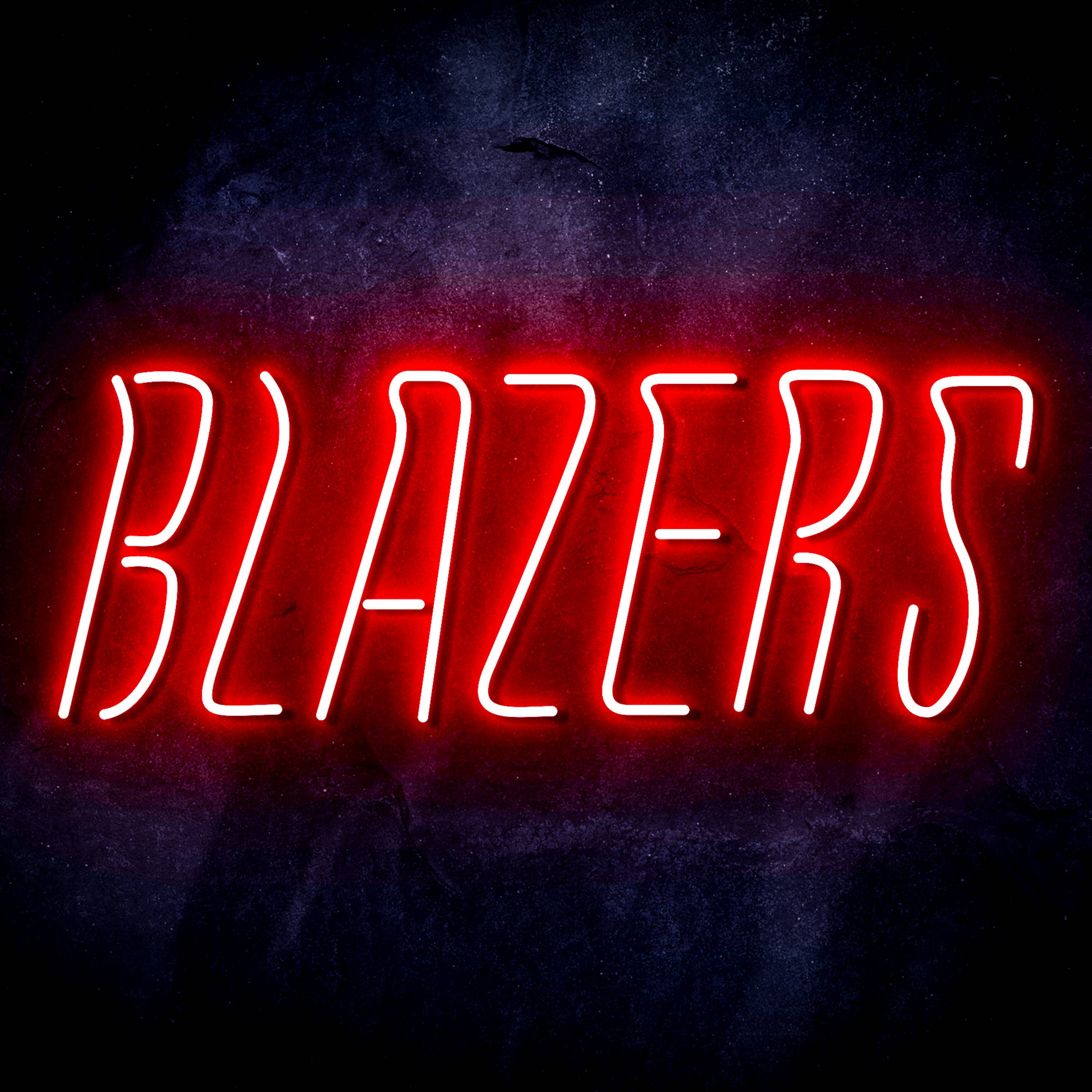 NBA Portland Trail Blazers Flex Neon-like LED Sign