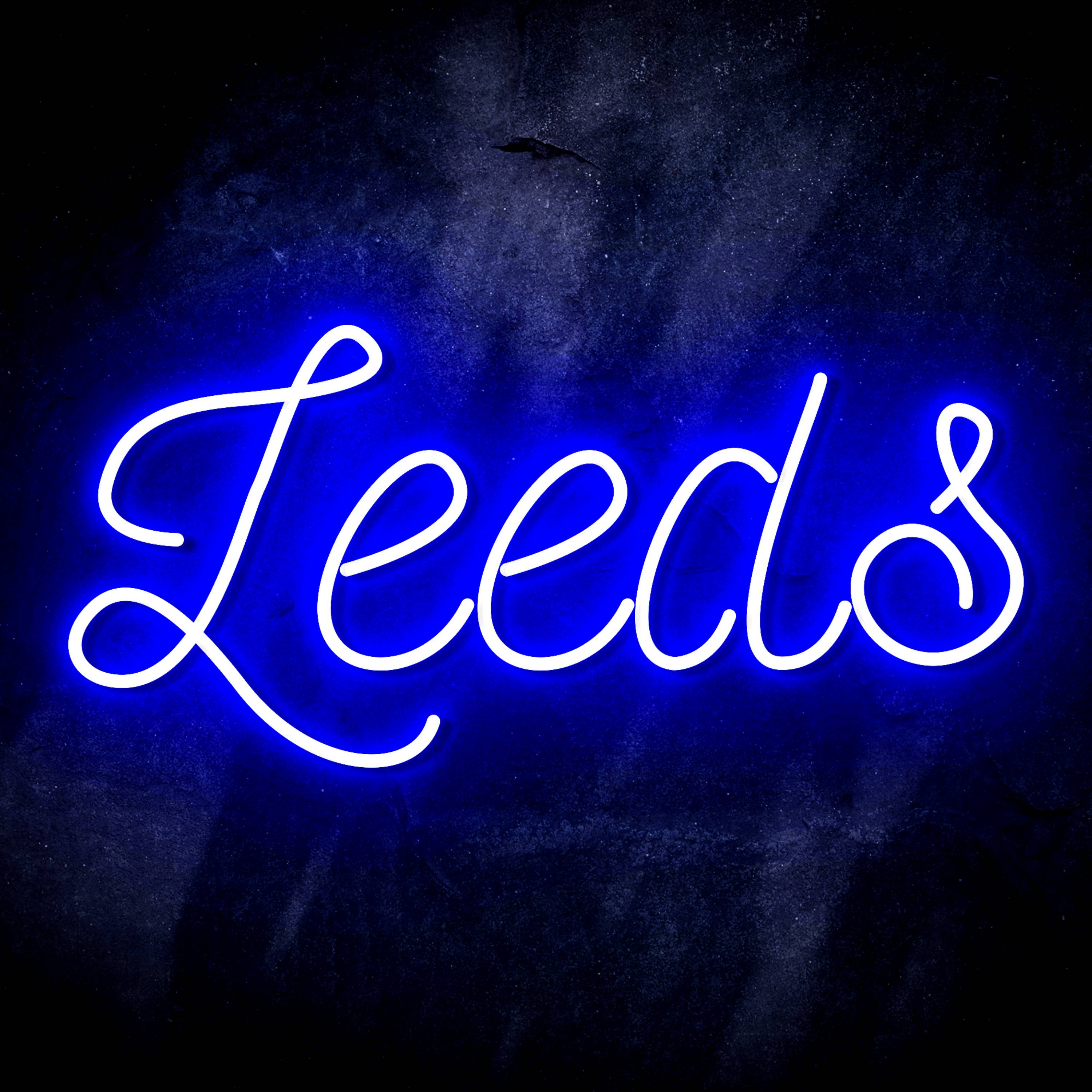 Premier League Leeds United Football Club Flex Neon-like LED Sign