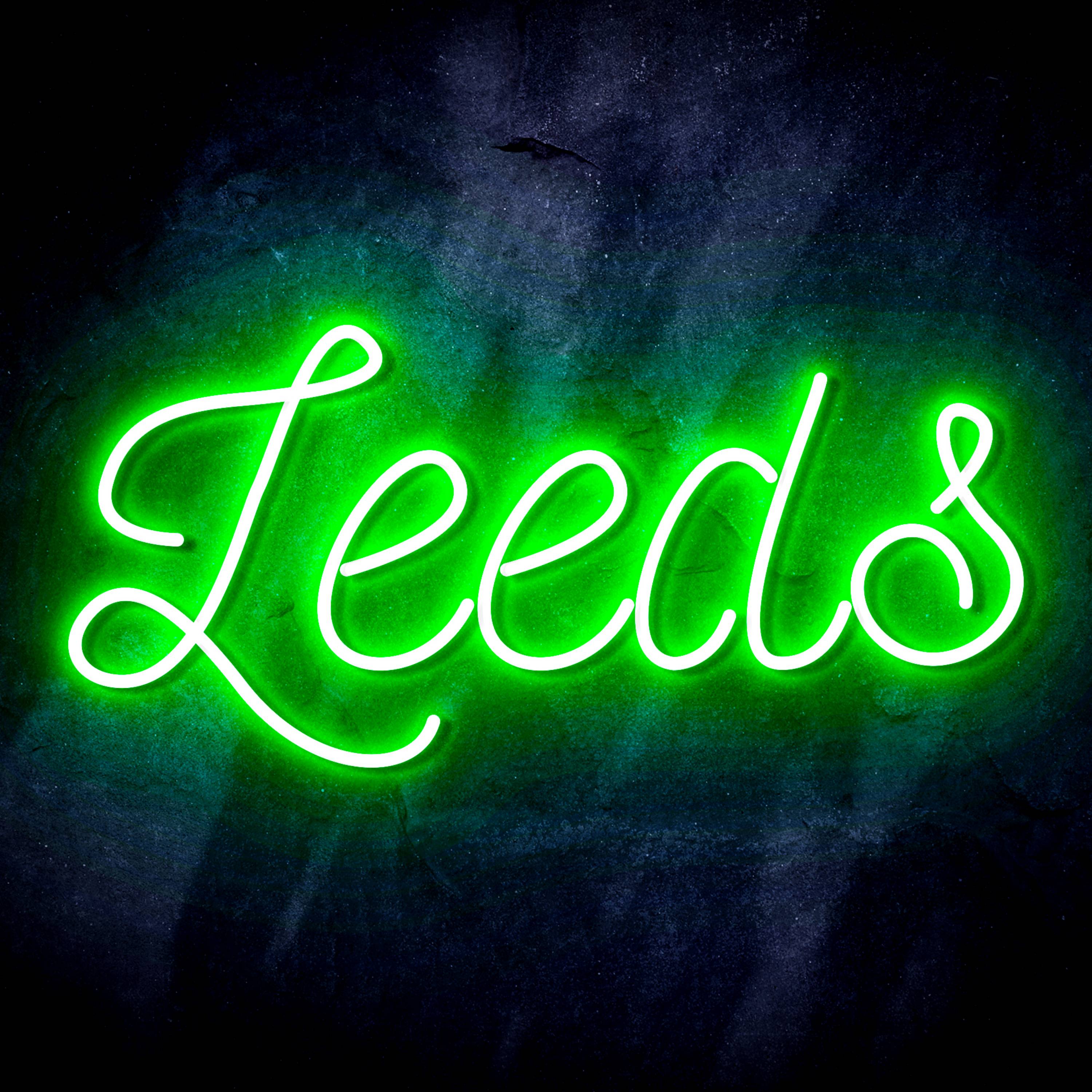 Premier League Leeds United Football Club Flex Neon-like LED Sign