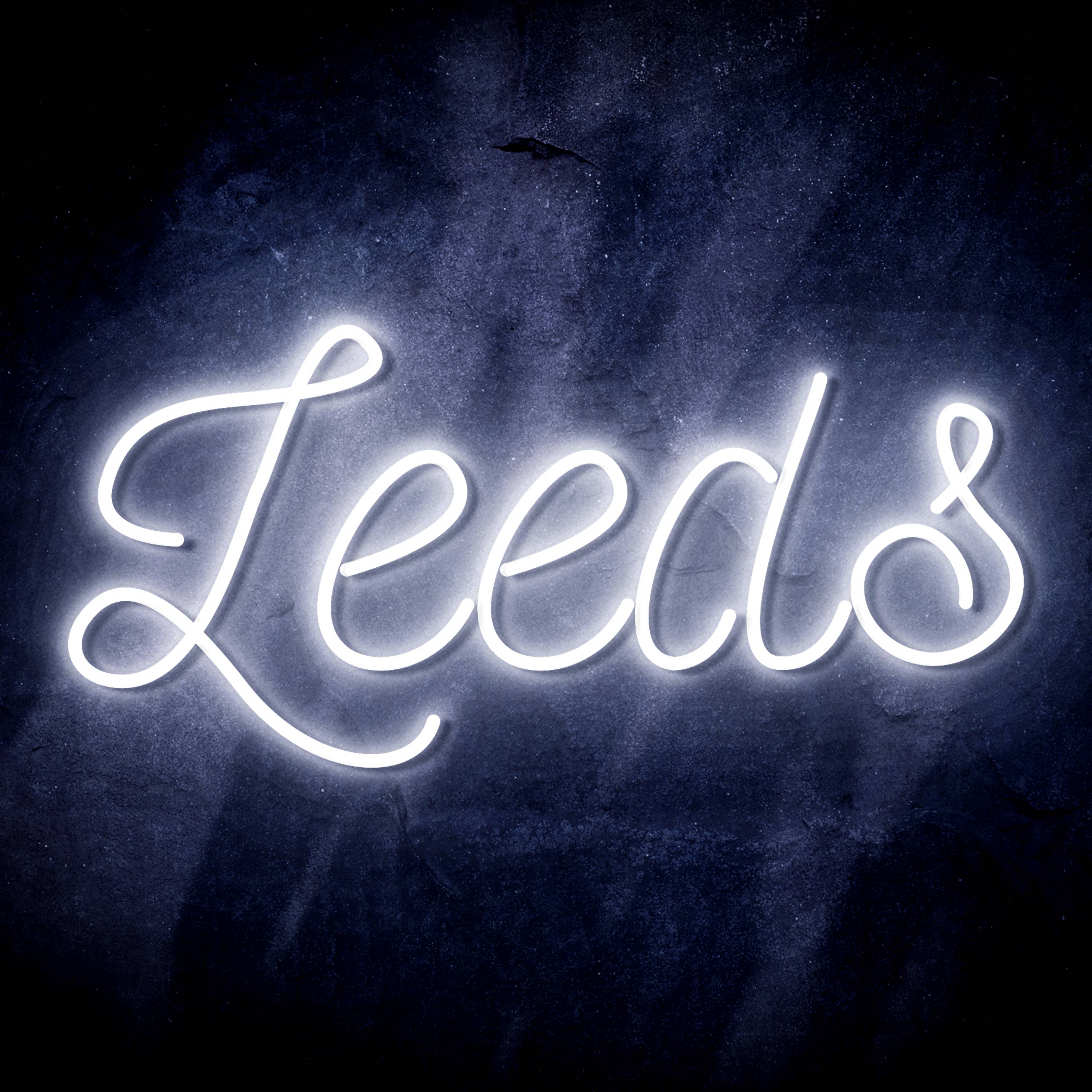 Premier League Leeds United Football Club Flex Neon-like LED Sign