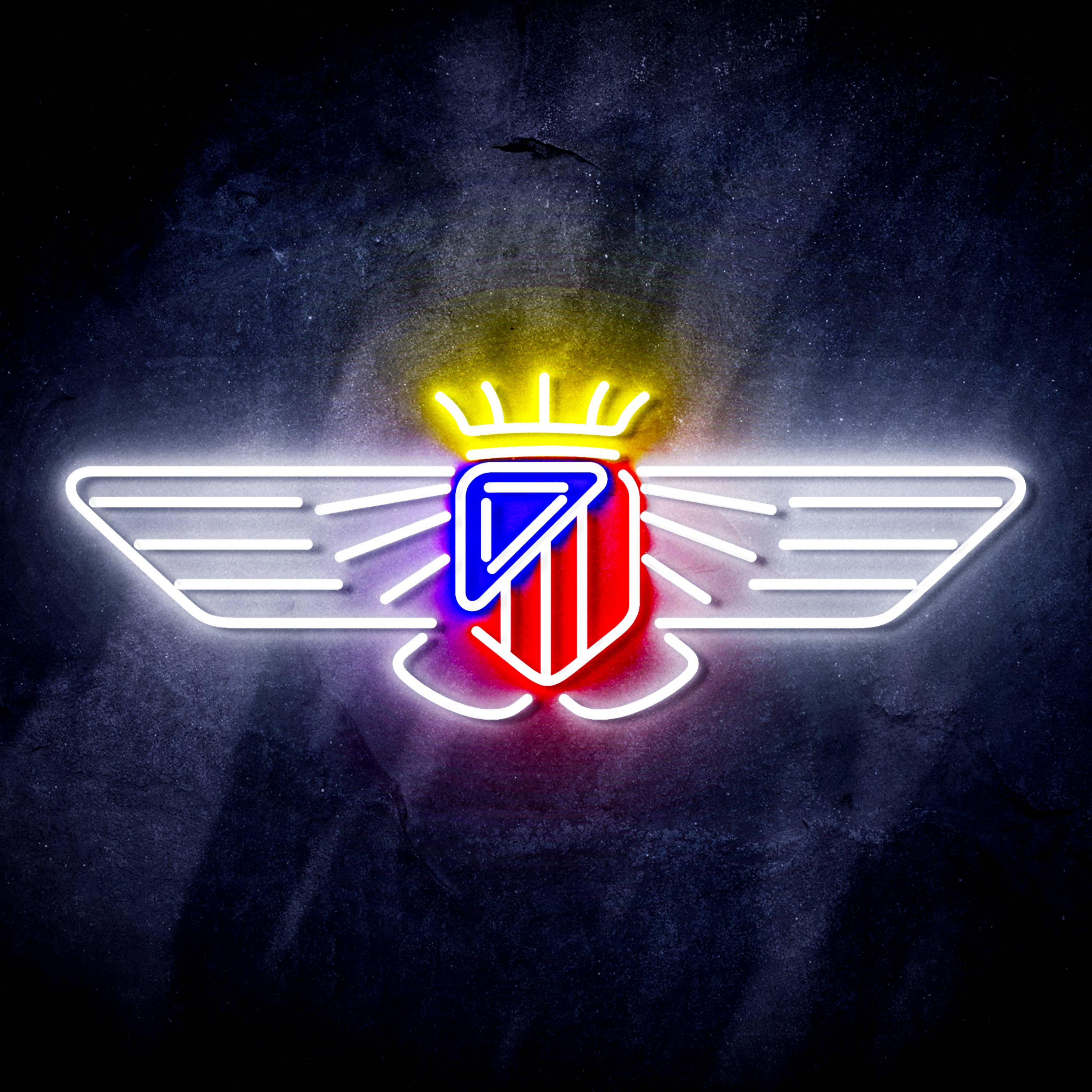 Liga Club Atl茅tico de Madrid Flex Neon-like LED Sign