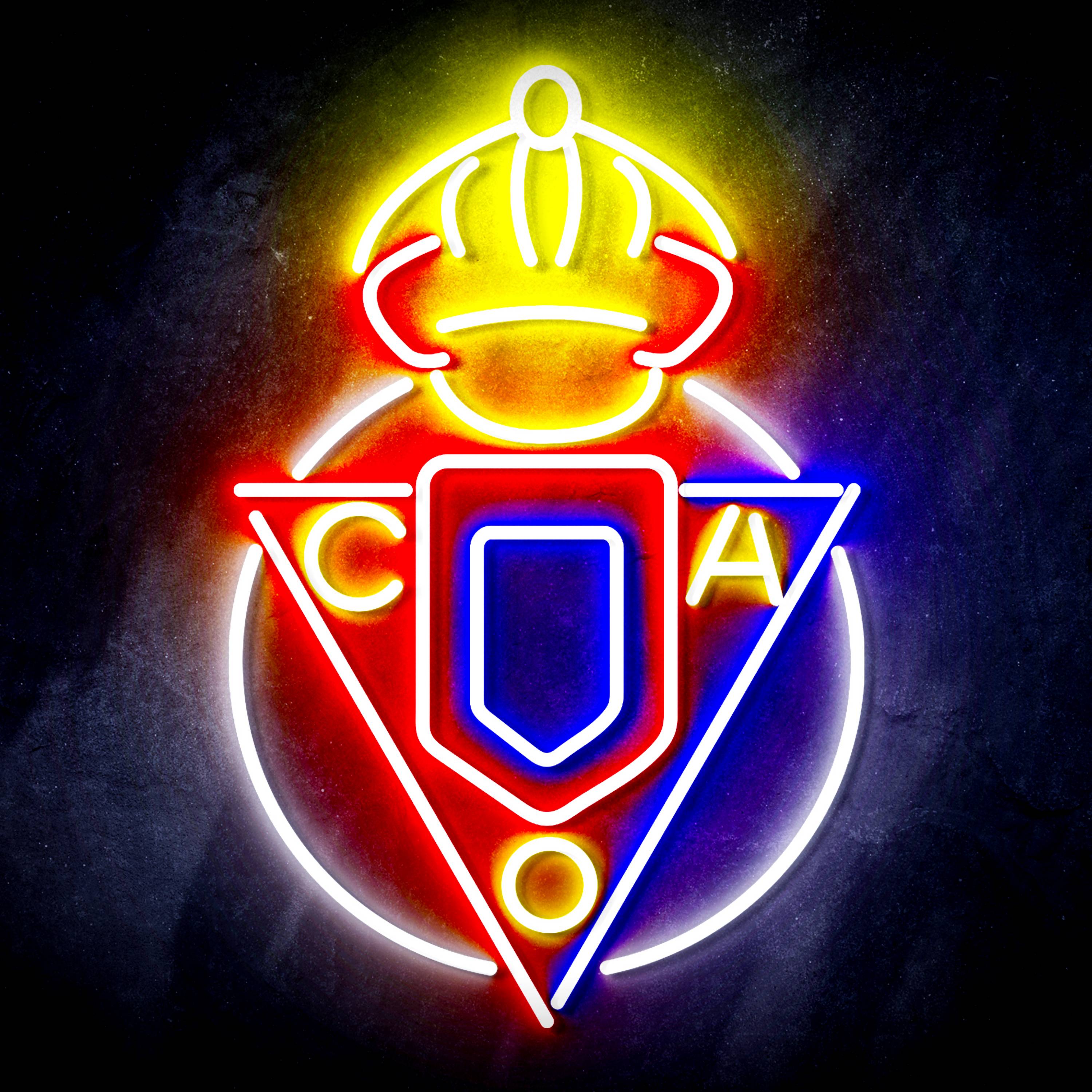 Liga Club Atl茅tico Osasuna Flex Neon-like LED Sign