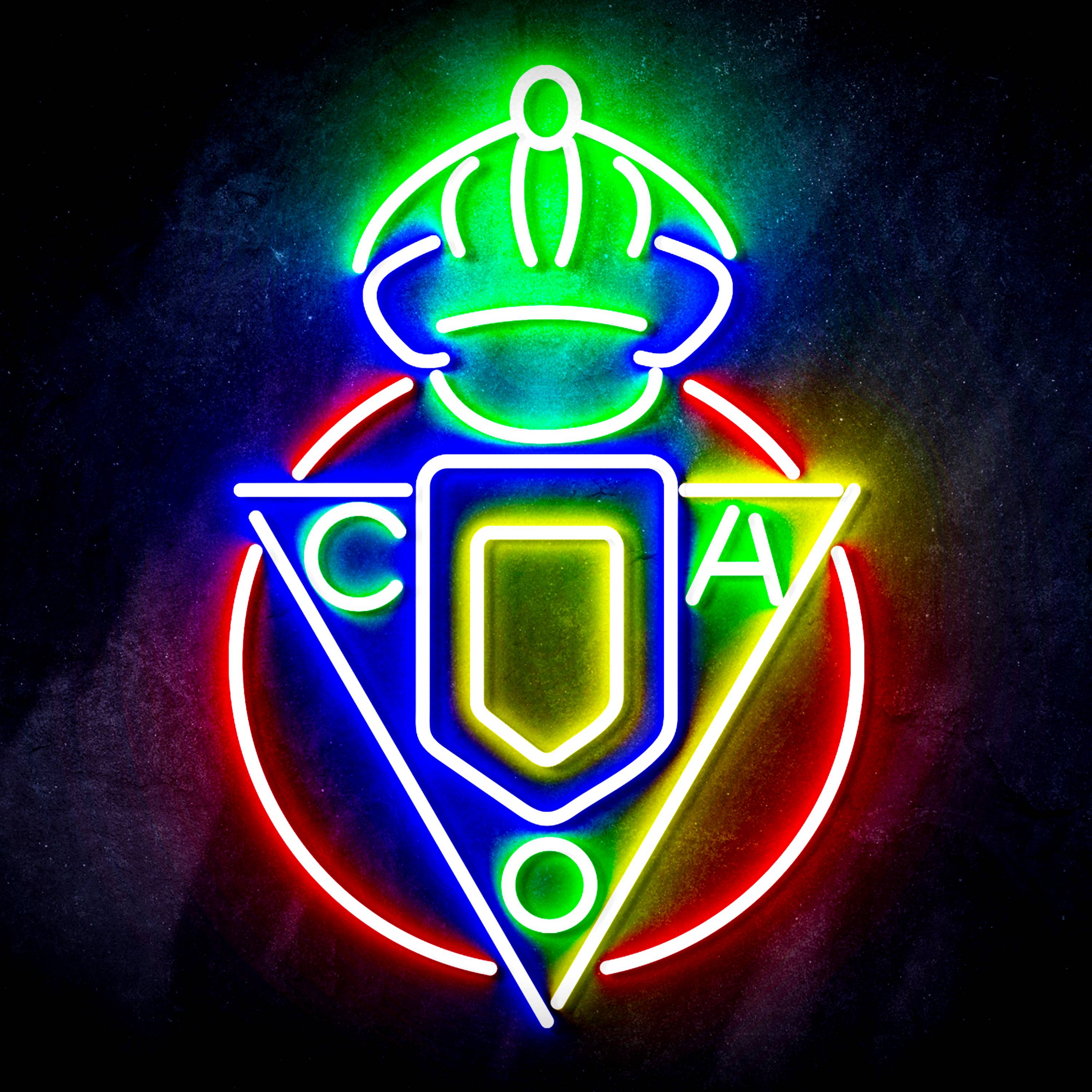 Liga Club Atl茅tico Osasuna Flex Neon-like LED Sign