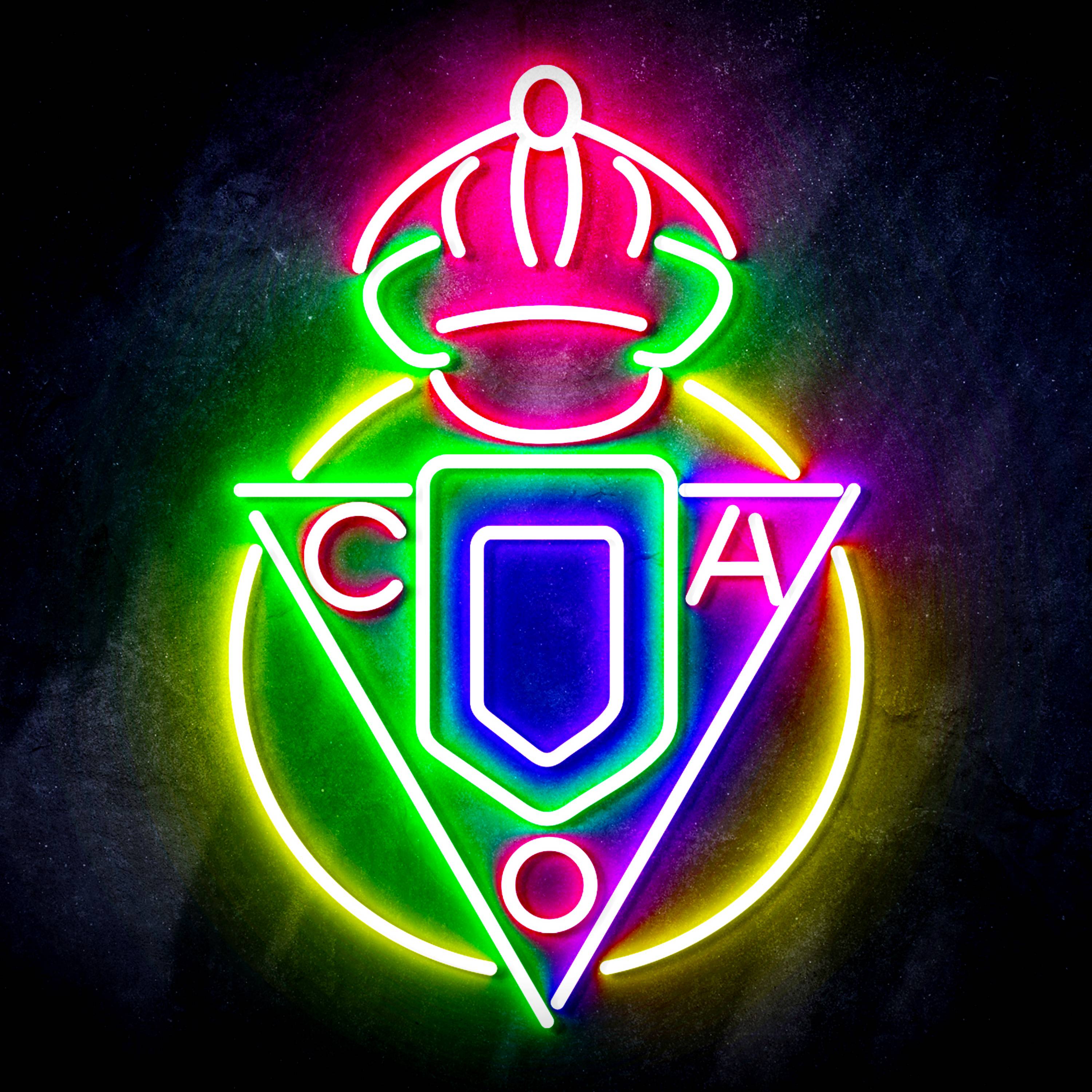 Liga Club Atl茅tico Osasuna Flex Neon-like LED Sign