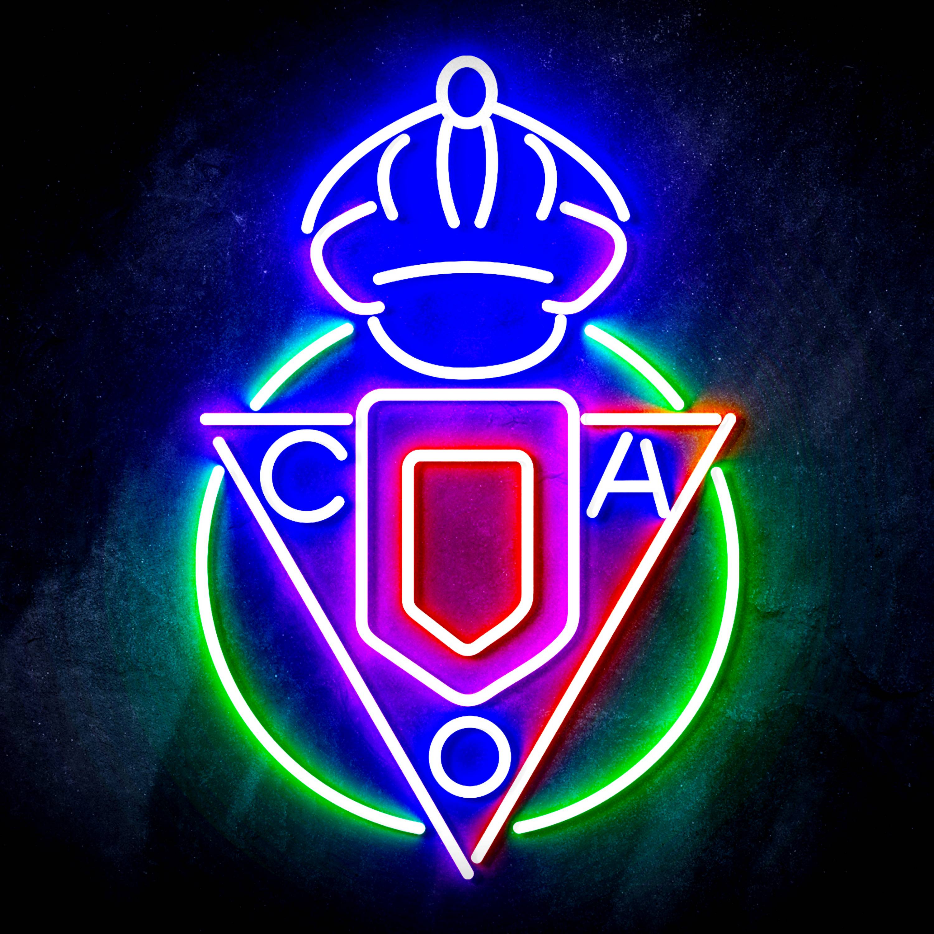 Liga Club Atl茅tico Osasuna Flex Neon-like LED Sign