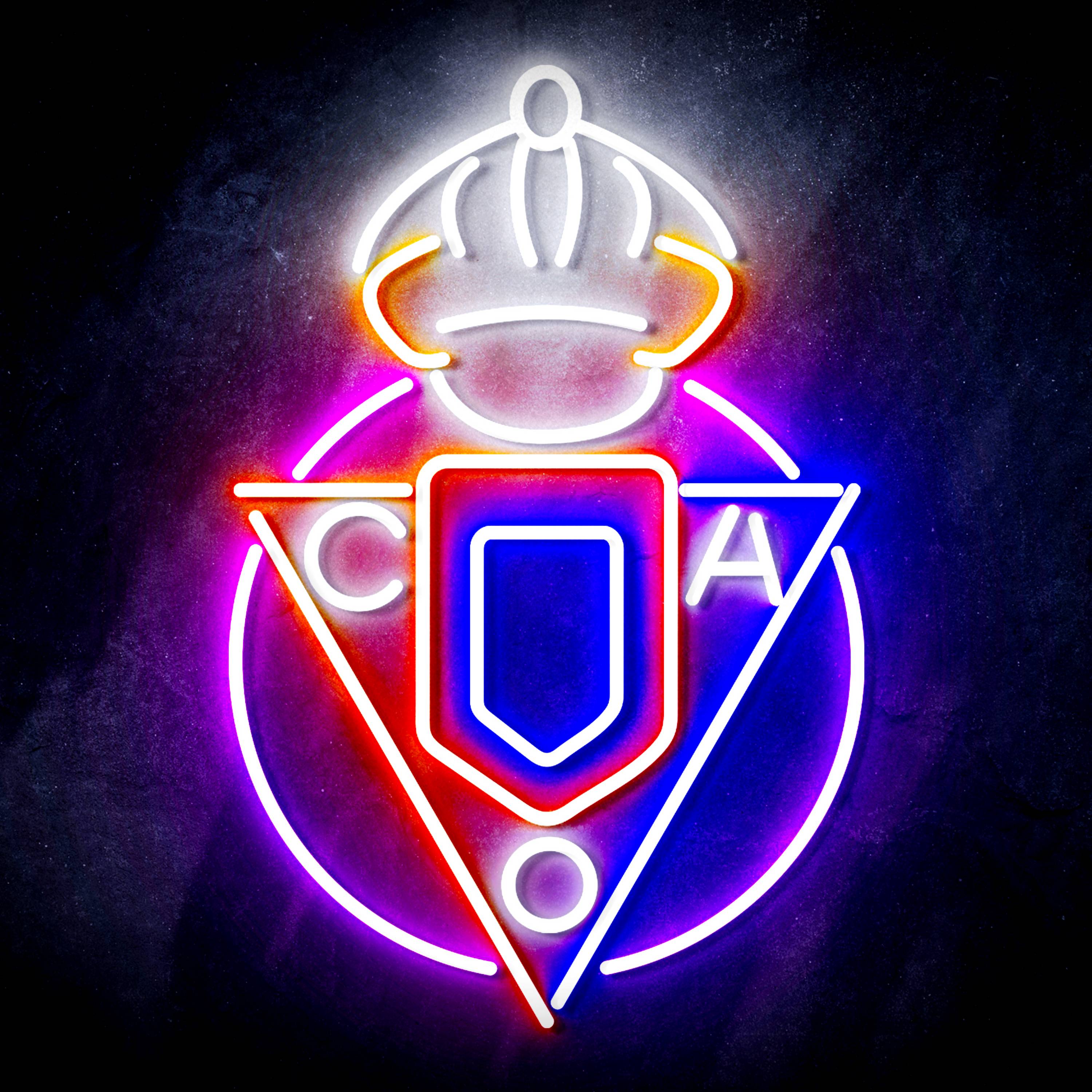 Liga Club Atl茅tico Osasuna Flex Neon-like LED Sign