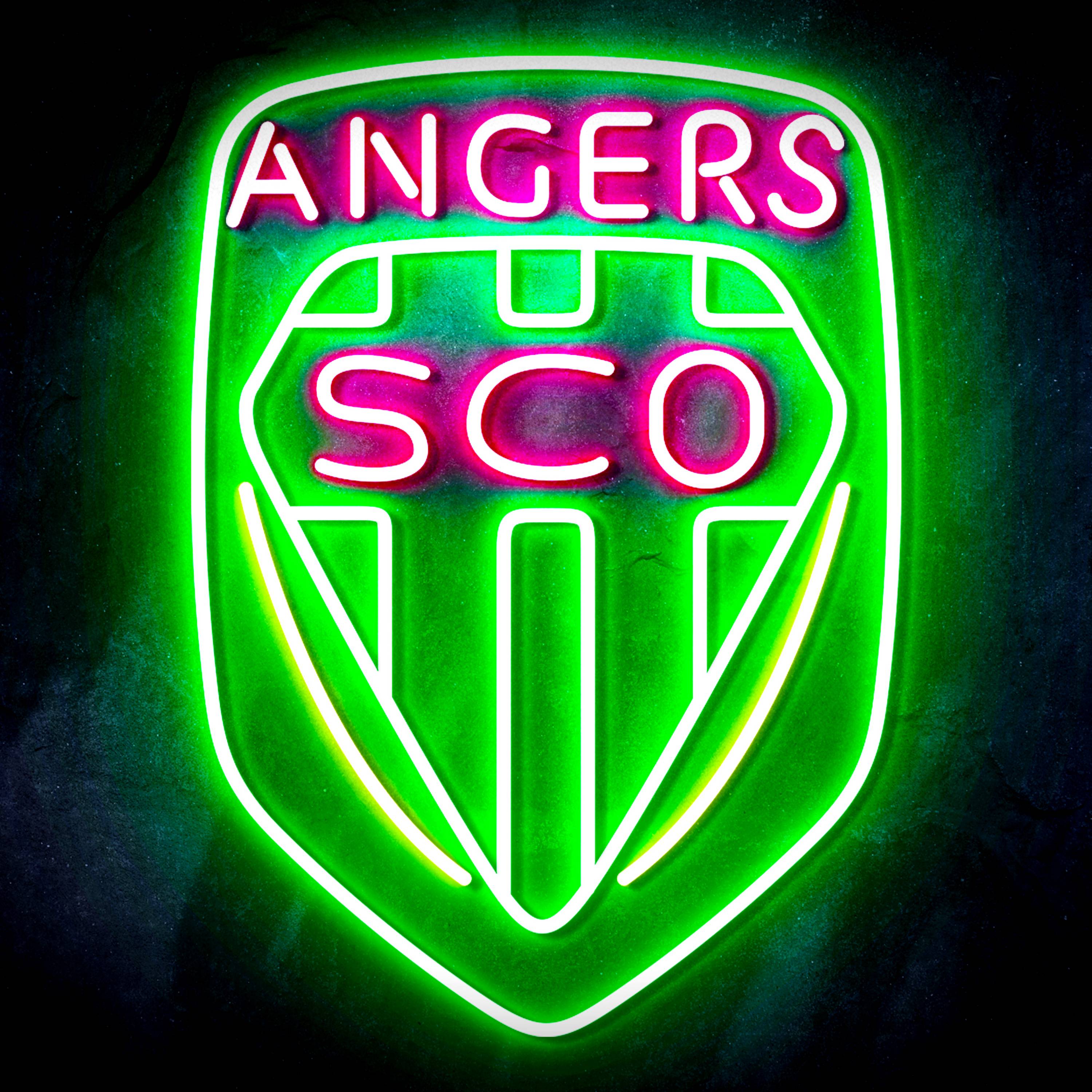 Ligue Angers Sporting Club de l'Ouest Flex Neon-like LED Sign