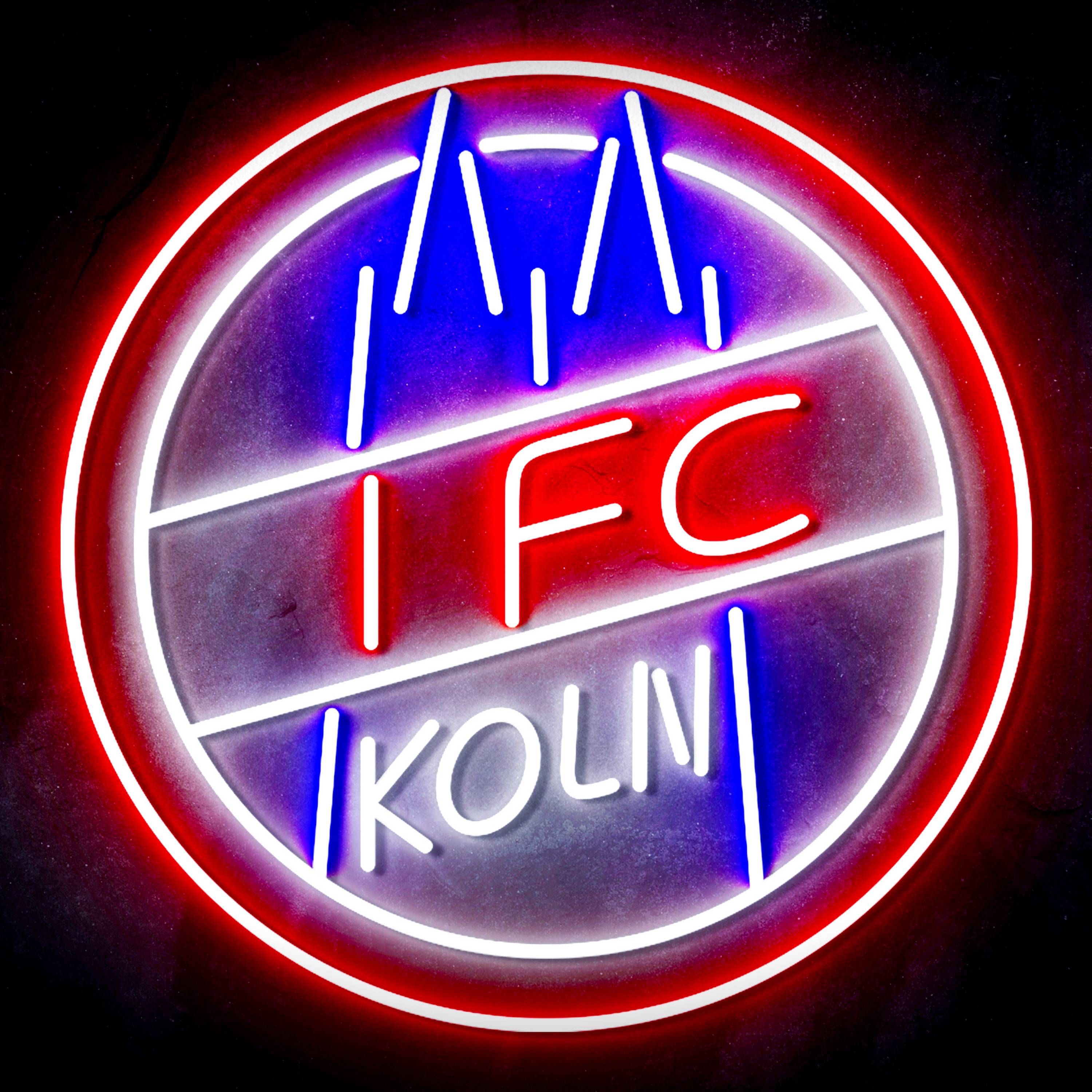 Bundesliga 1. FC K枚ln Flex Neon-like LED Sign