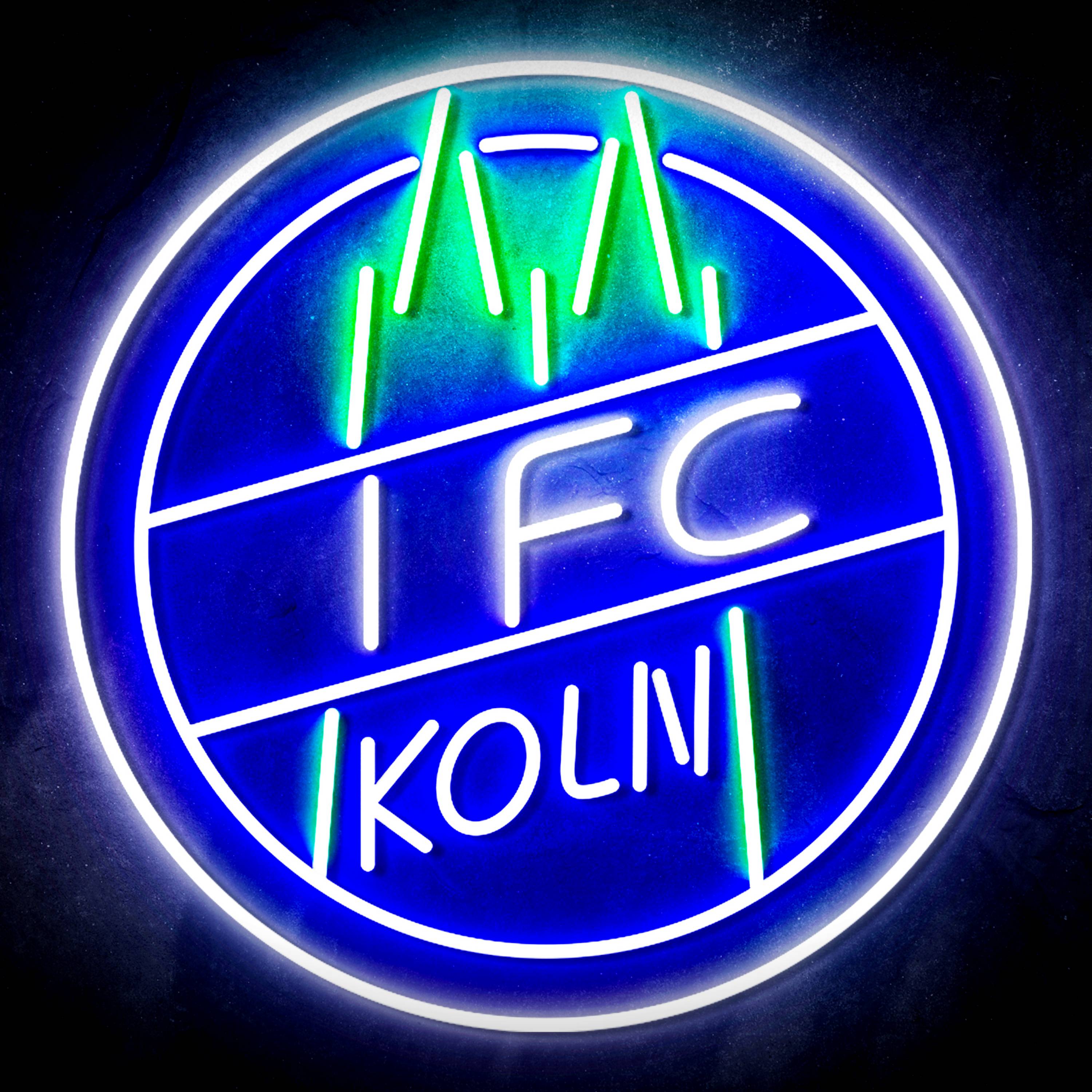 Bundesliga 1. FC K枚ln Flex Neon-like LED Sign