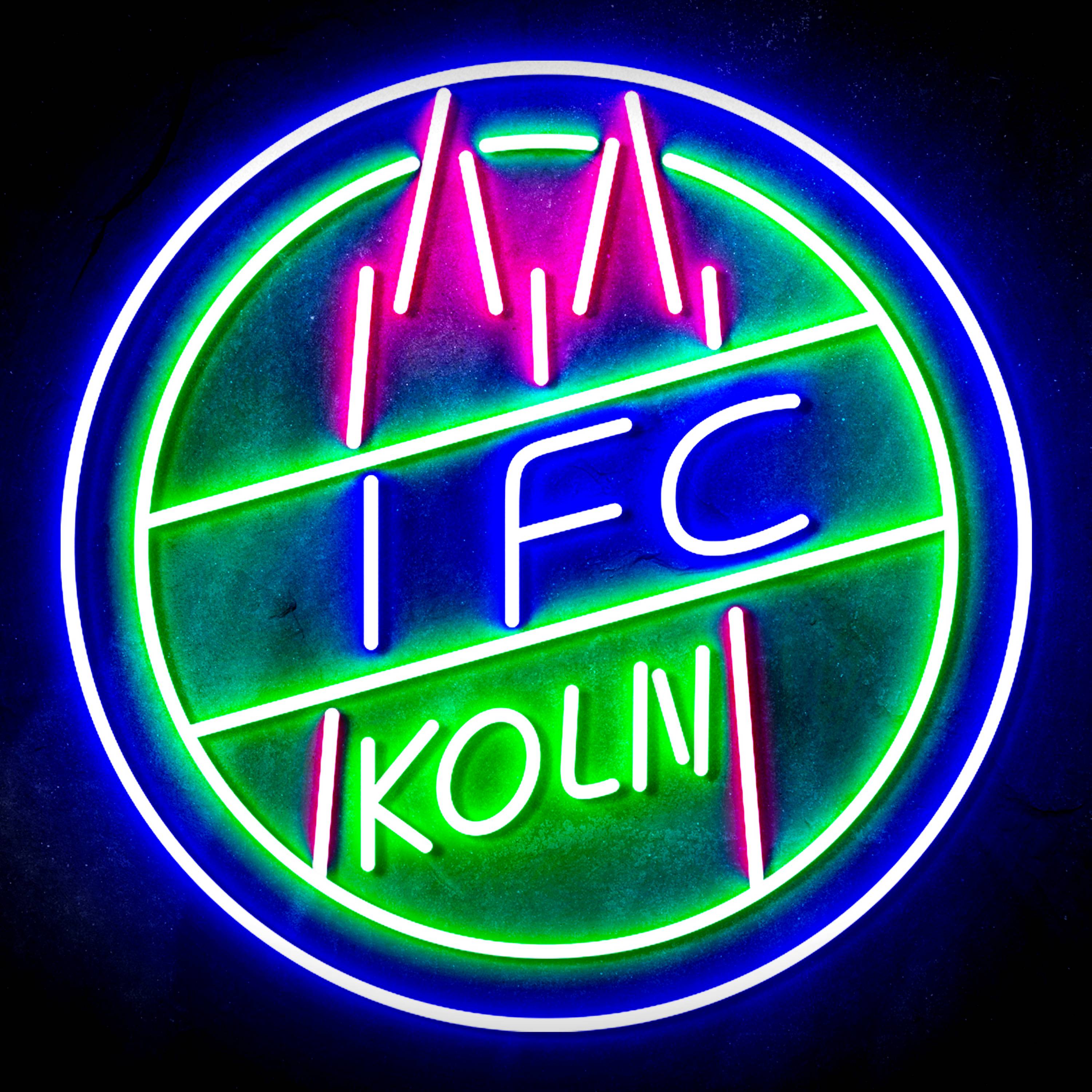 Bundesliga 1. FC K枚ln Flex Neon-like LED Sign