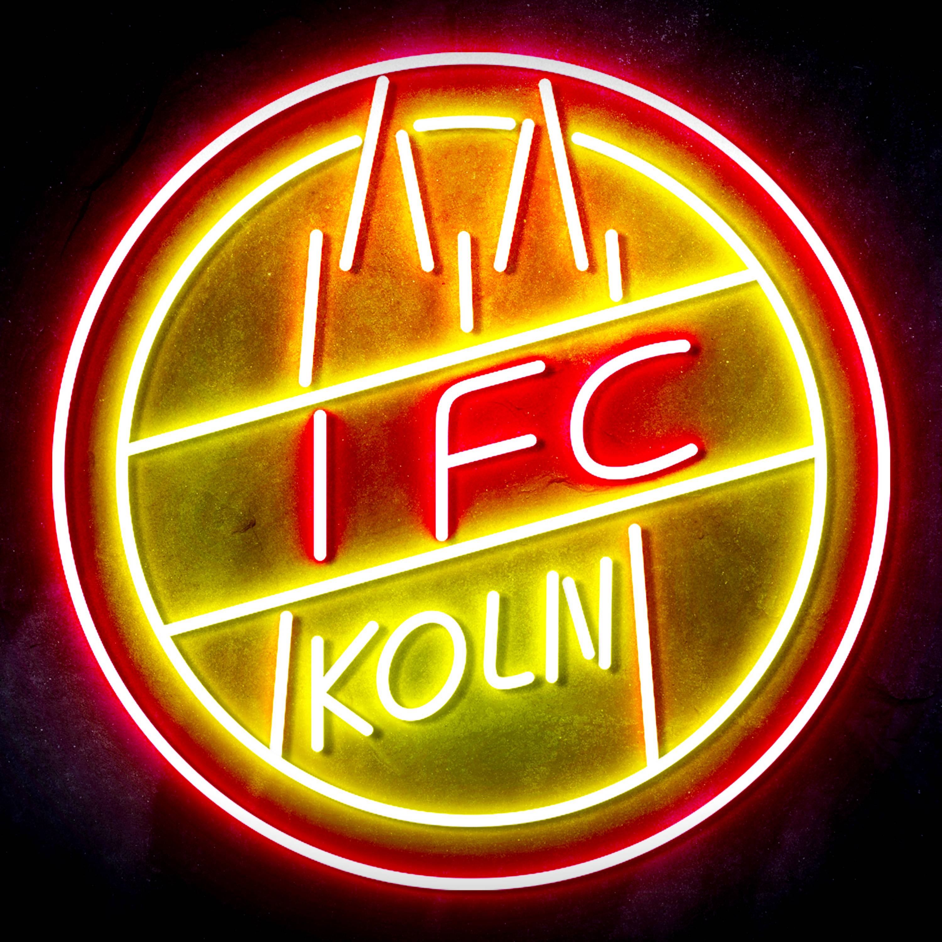 Bundesliga 1. FC K枚ln Flex Neon-like LED Sign