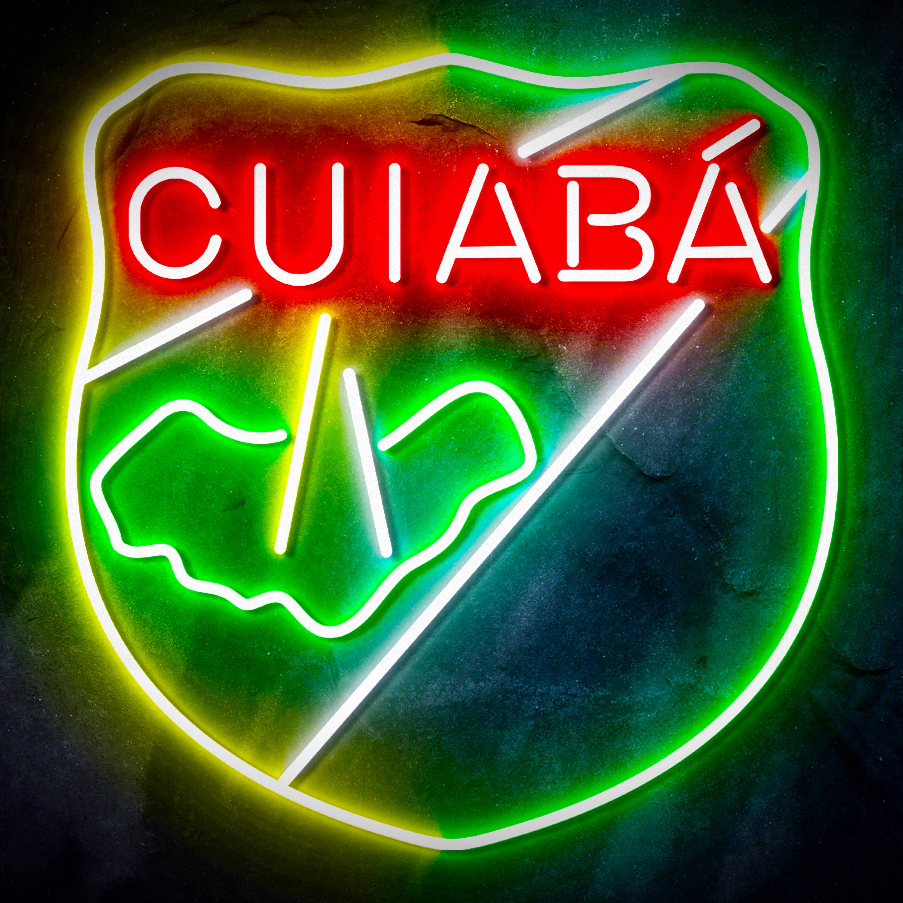 Campeonato Brasileiro S茅rie A Cuiab谩 Esporte Clube Flex Neon-like LED Sign