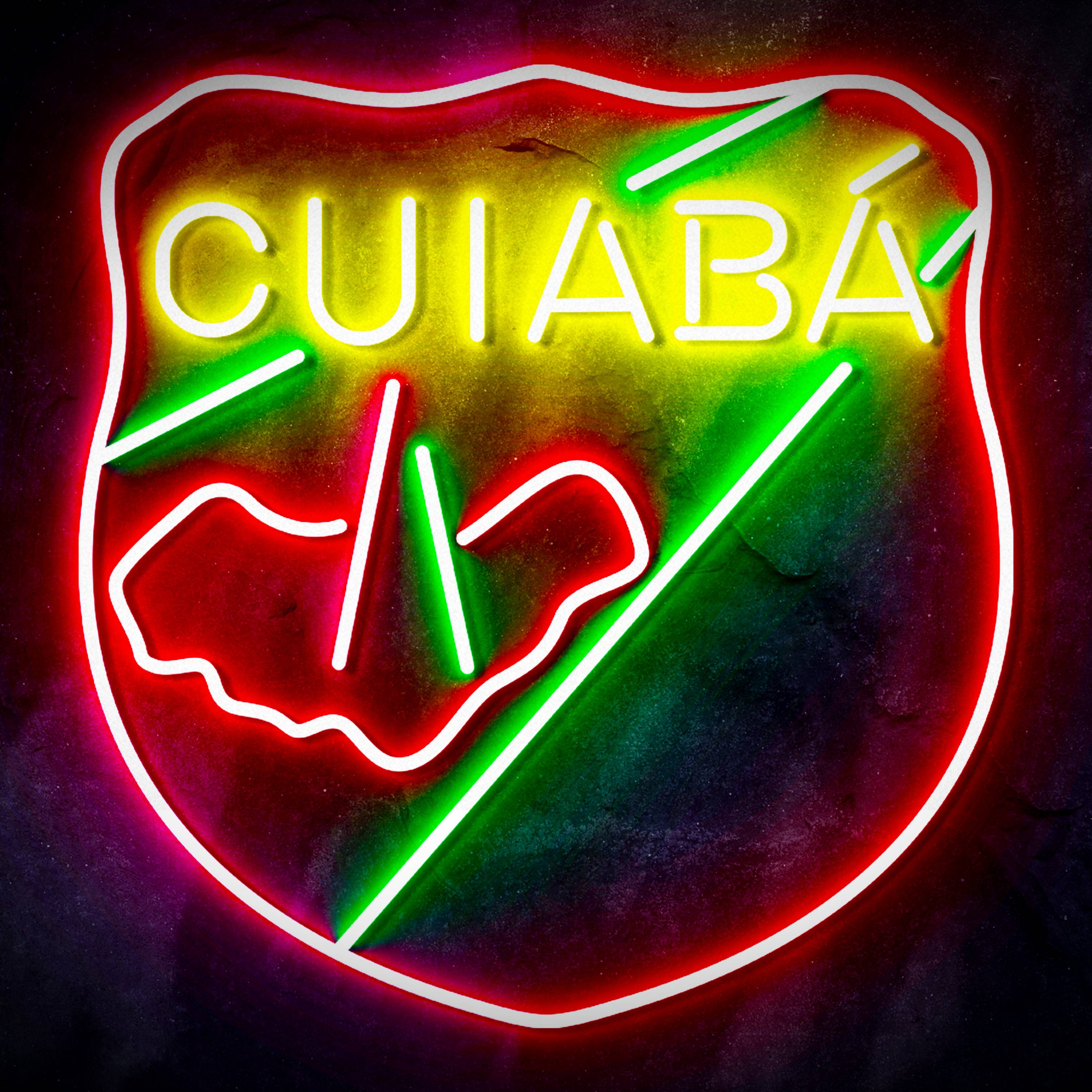 Campeonato Brasileiro S茅rie A Cuiab谩 Esporte Clube Flex Neon-like LED Sign