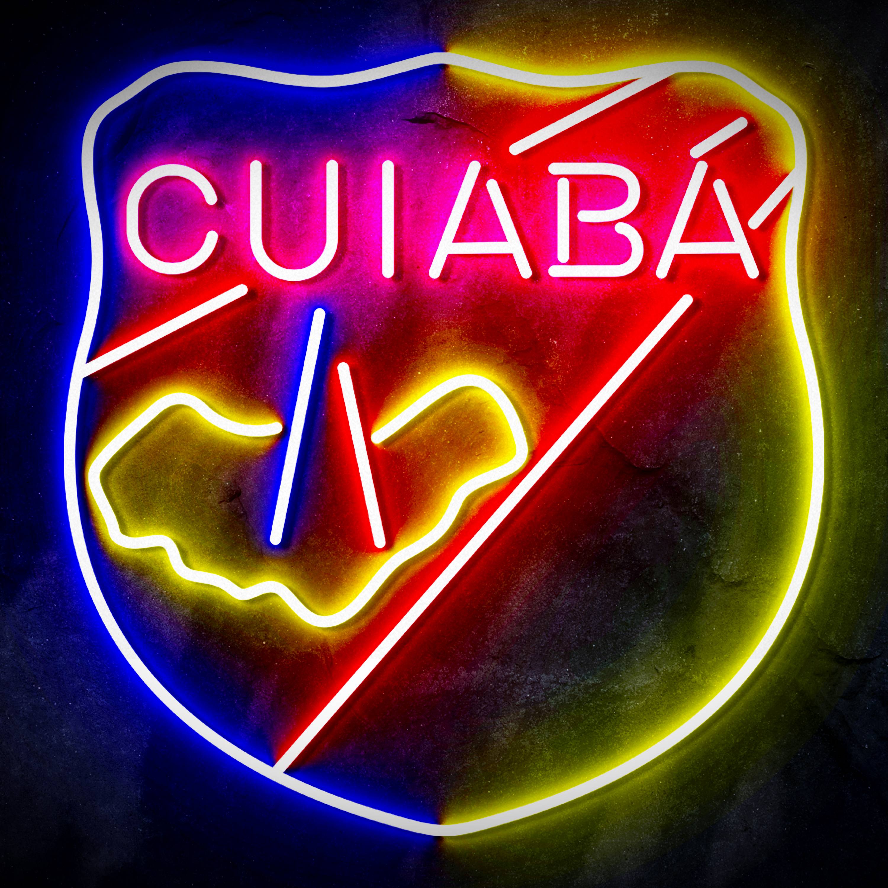 Campeonato Brasileiro S茅rie A Cuiab谩 Esporte Clube Flex Neon-like LED Sign