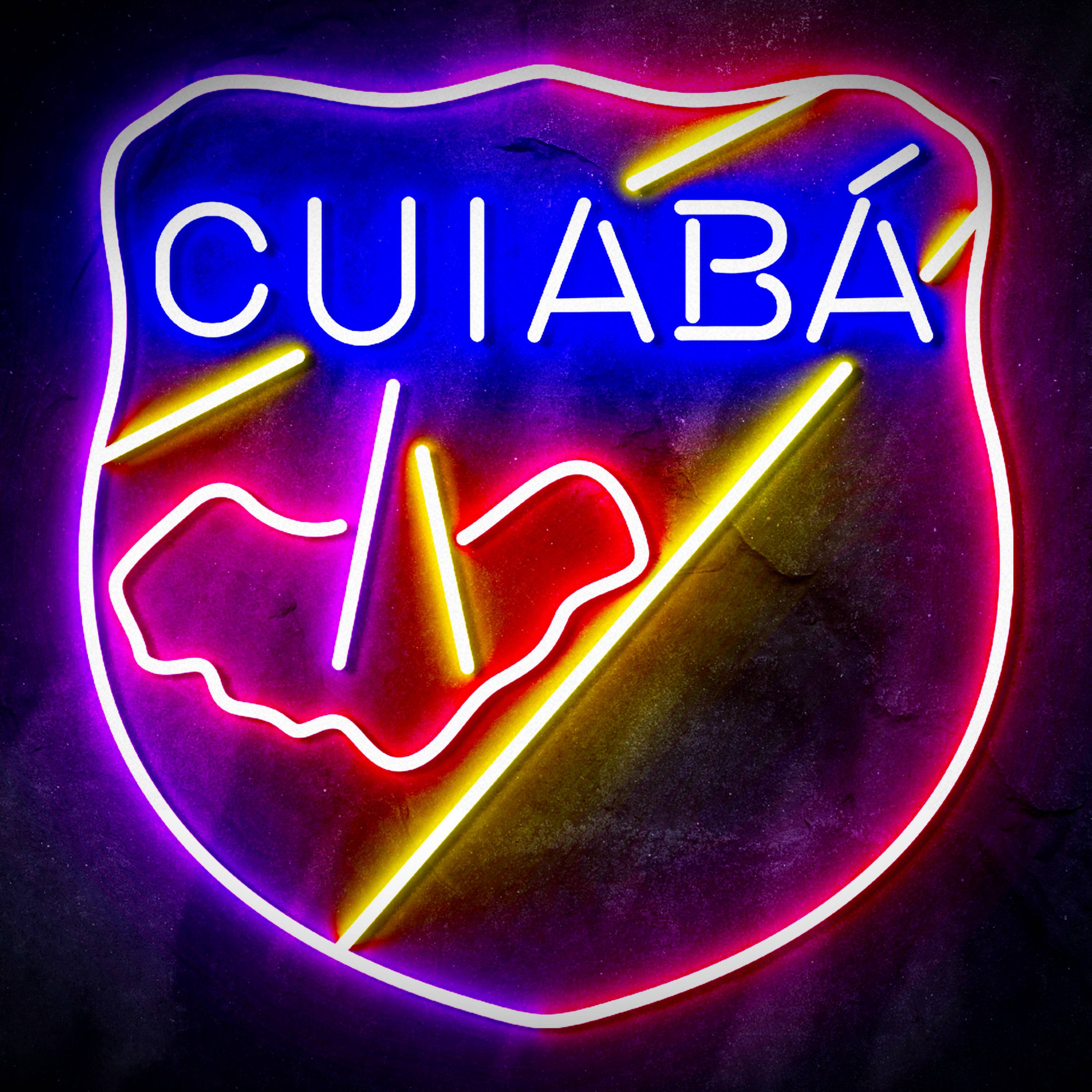 Campeonato Brasileiro S茅rie A Cuiab谩 Esporte Clube Flex Neon-like LED Sign