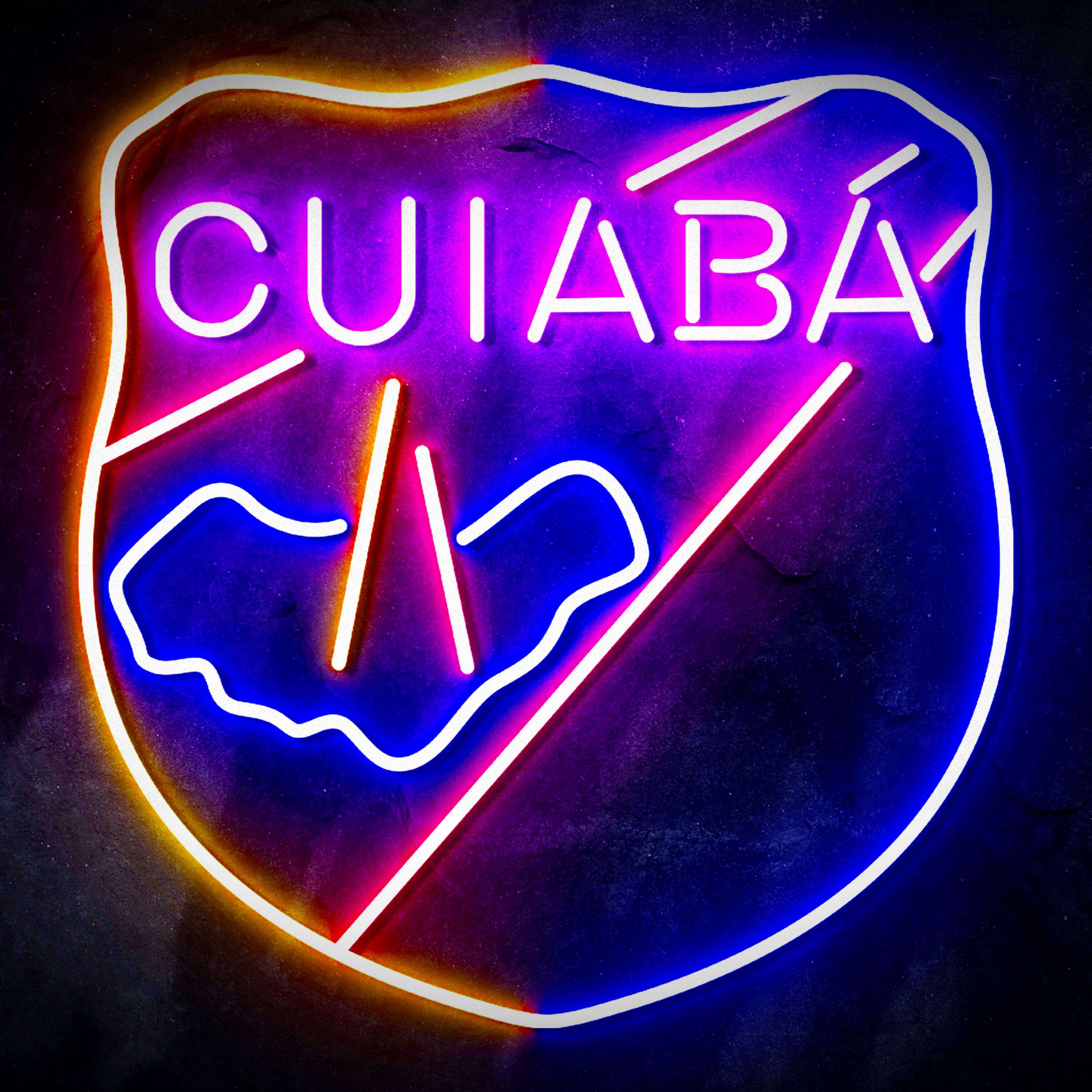 Campeonato Brasileiro S茅rie A Cuiab谩 Esporte Clube Flex Neon-like LED Sign