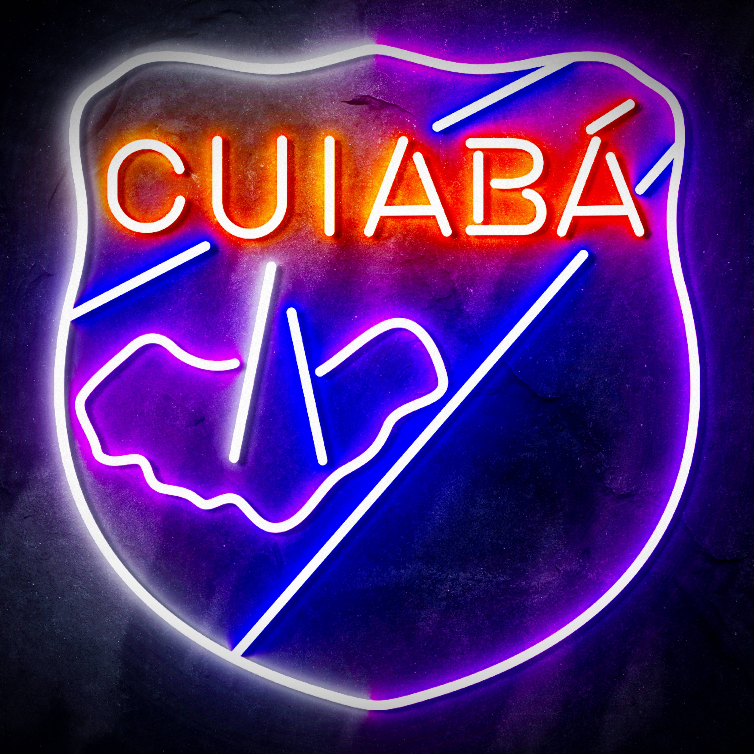 Campeonato Brasileiro S茅rie A Cuiab谩 Esporte Clube Flex Neon-like LED Sign