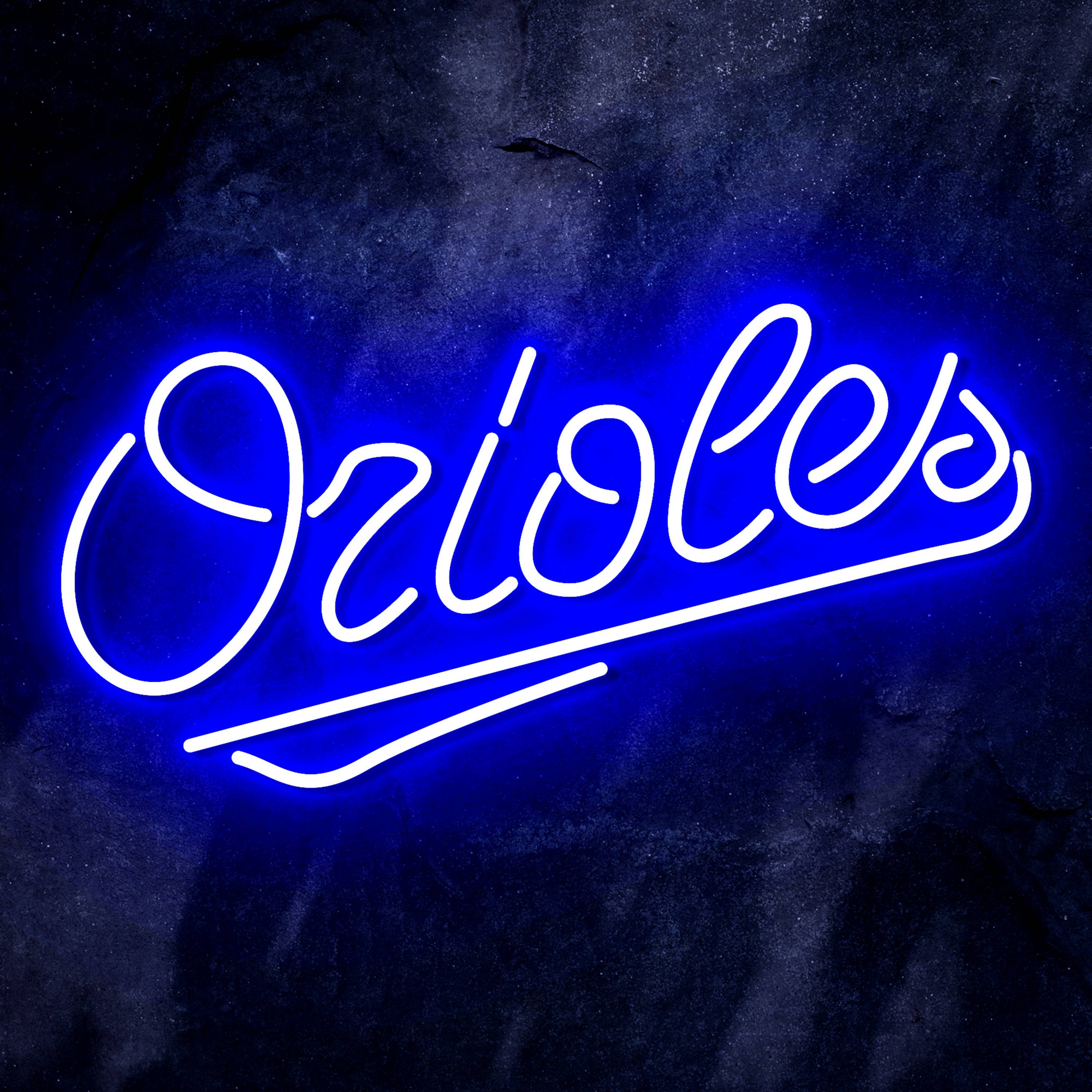 MLB Baltimore Orioles Flex Neon-like LED Sign
