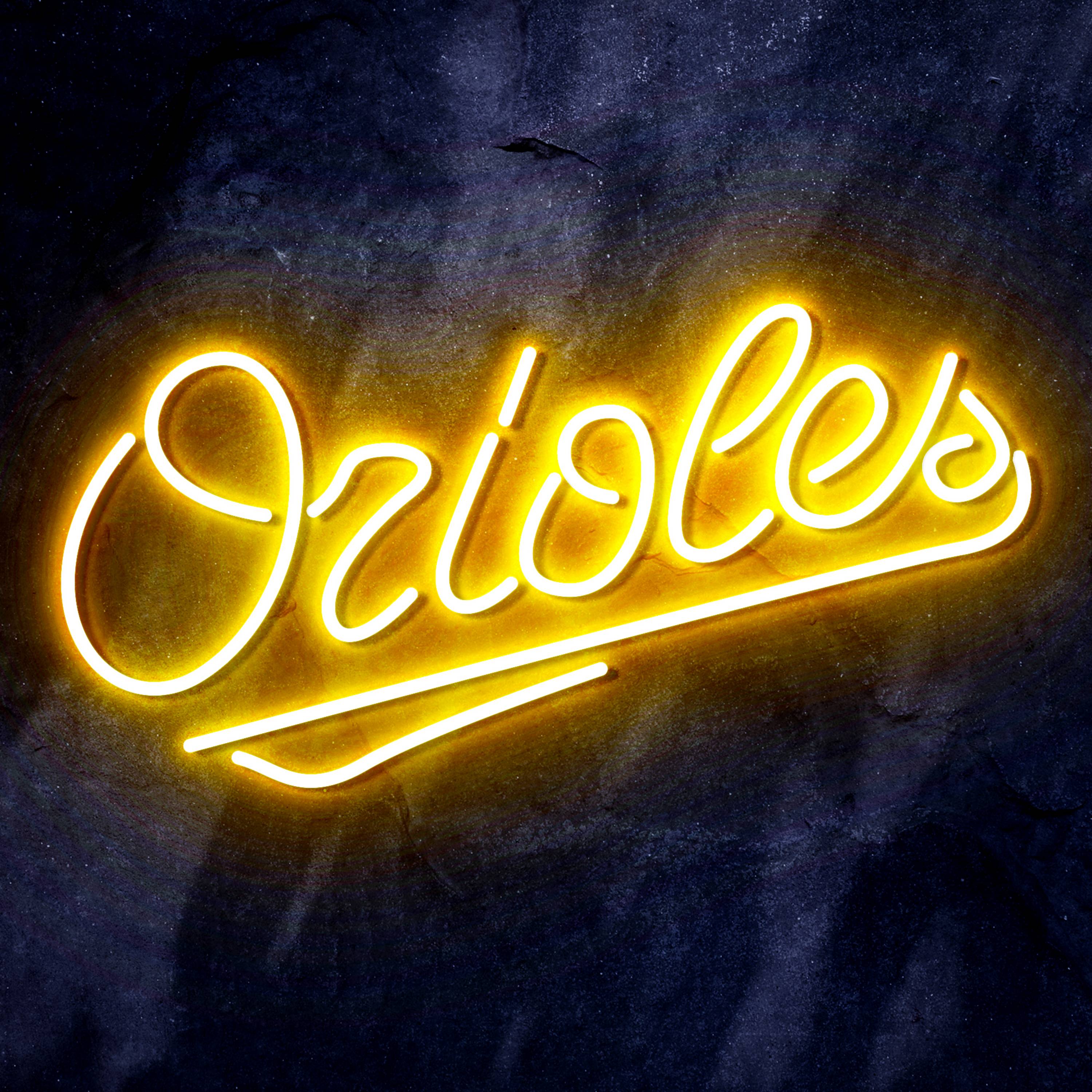 MLB Baltimore Orioles Flex Neon-like LED Sign