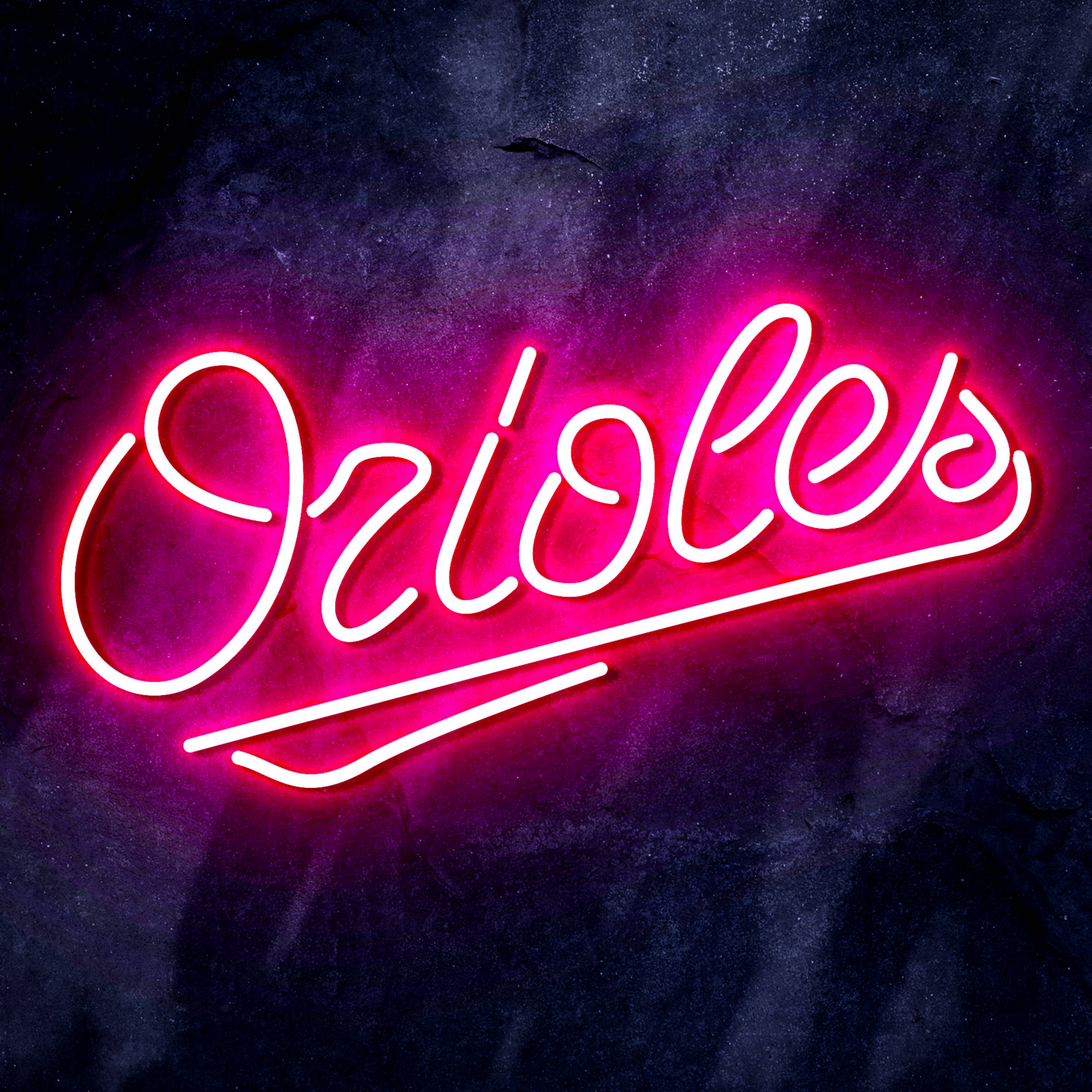 MLB Baltimore Orioles Flex Neon-like LED Sign