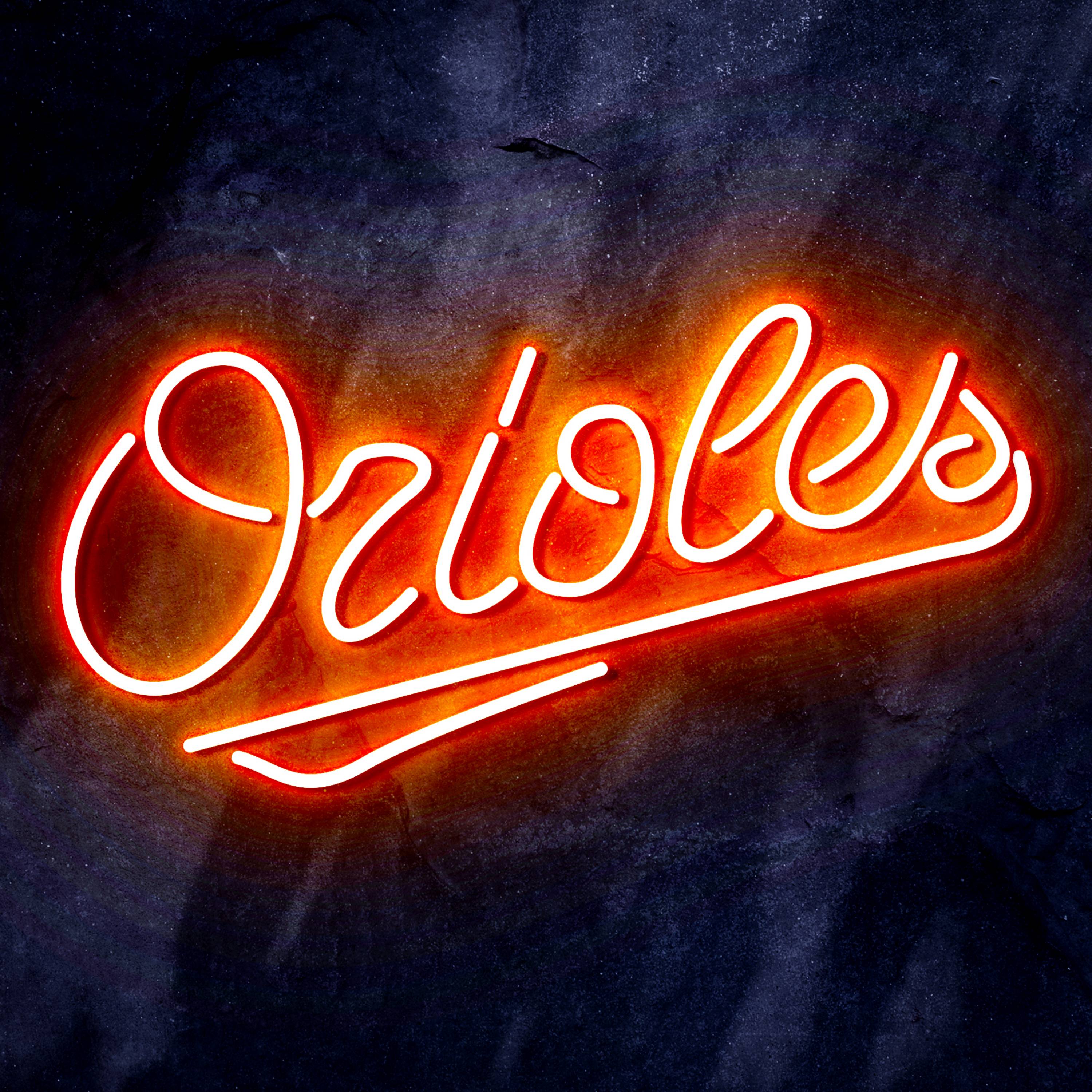MLB Baltimore Orioles Flex Neon-like LED Sign