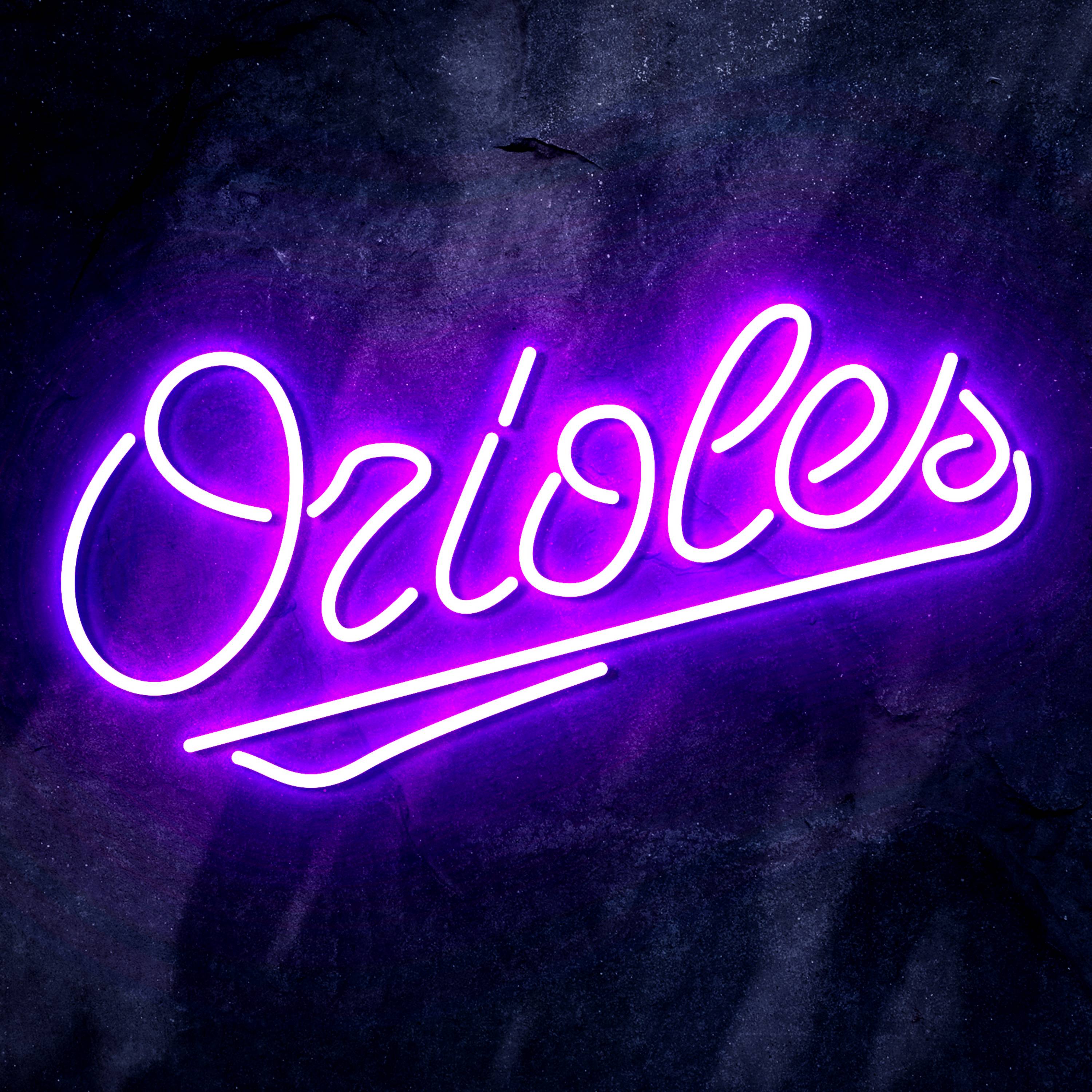 MLB Baltimore Orioles Flex Neon-like LED Sign