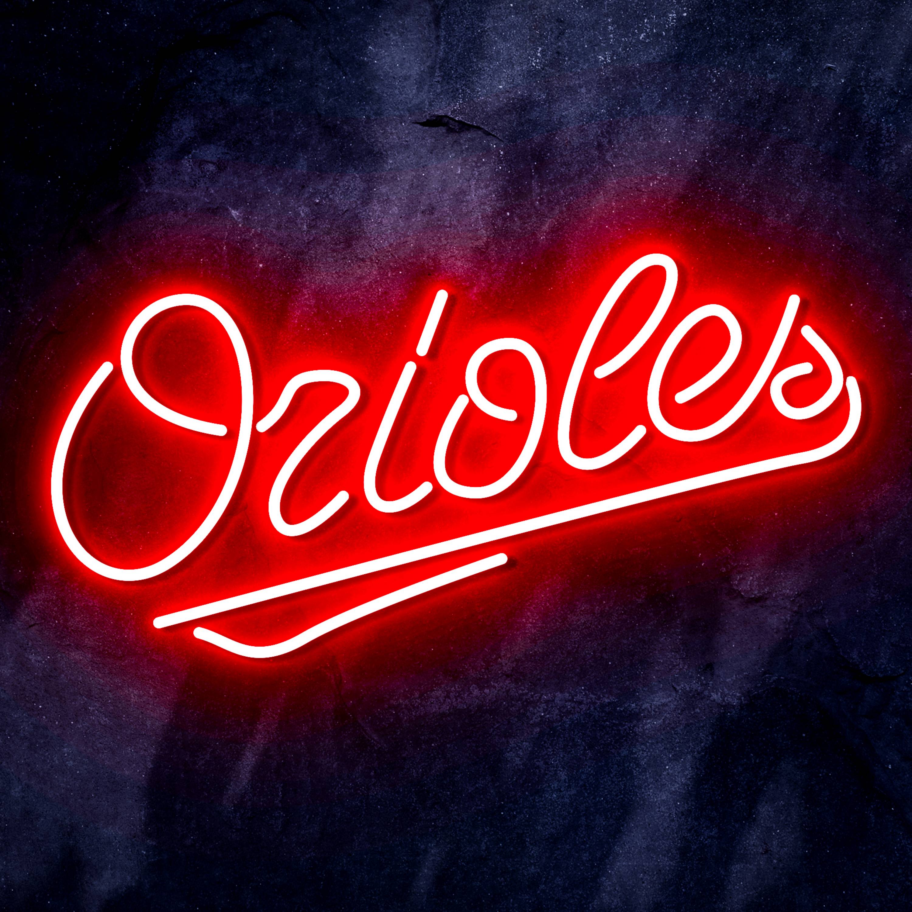 MLB Baltimore Orioles Flex Neon-like LED Sign