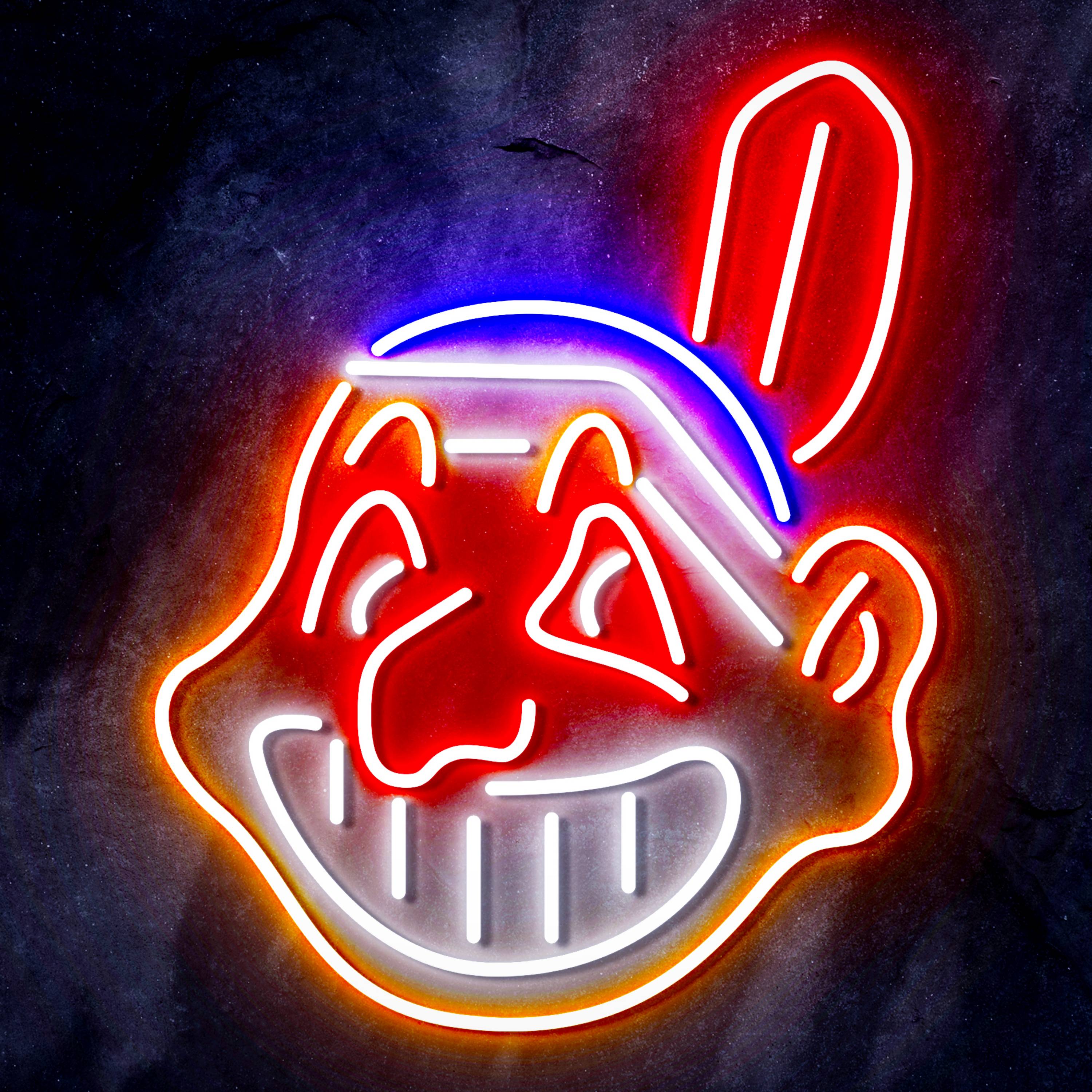 MLB Cleveland Indians Flex Neon-like LED Sign
