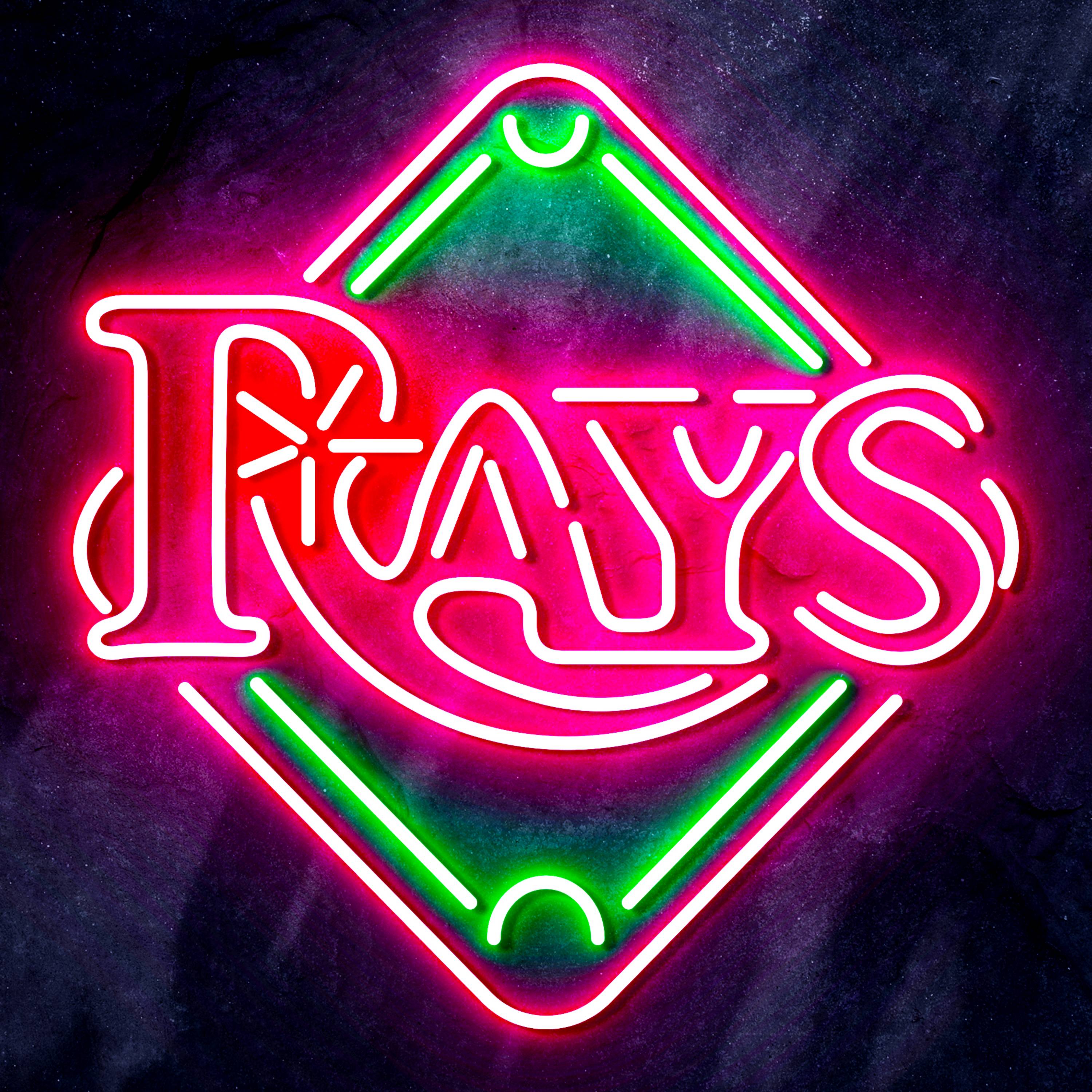 MLB Tampa Bay Rays Flex Neon-like LED Sign