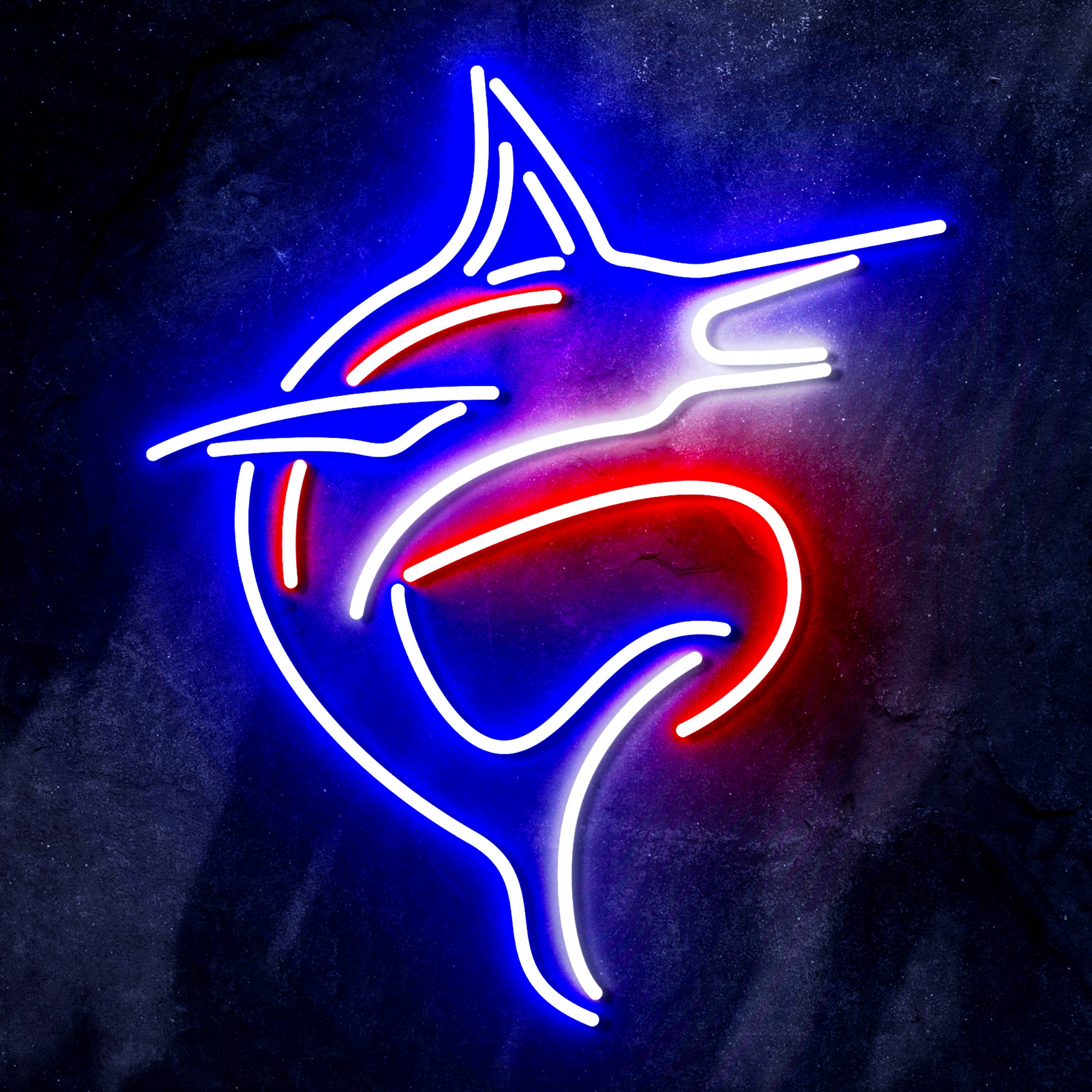 MLB Miami Marlins Flex Neon-like LED Sign