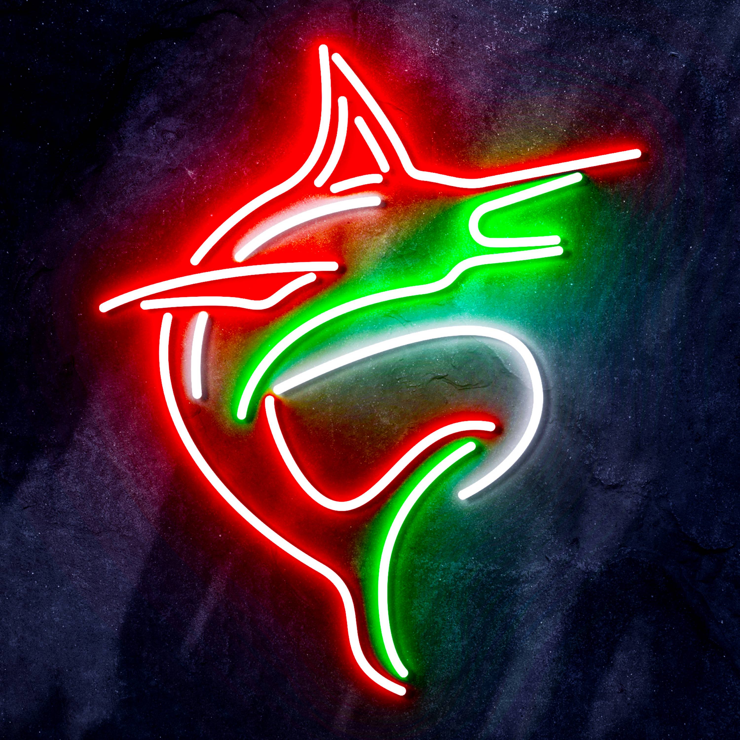 MLB Miami Marlins Flex Neon-like LED Sign