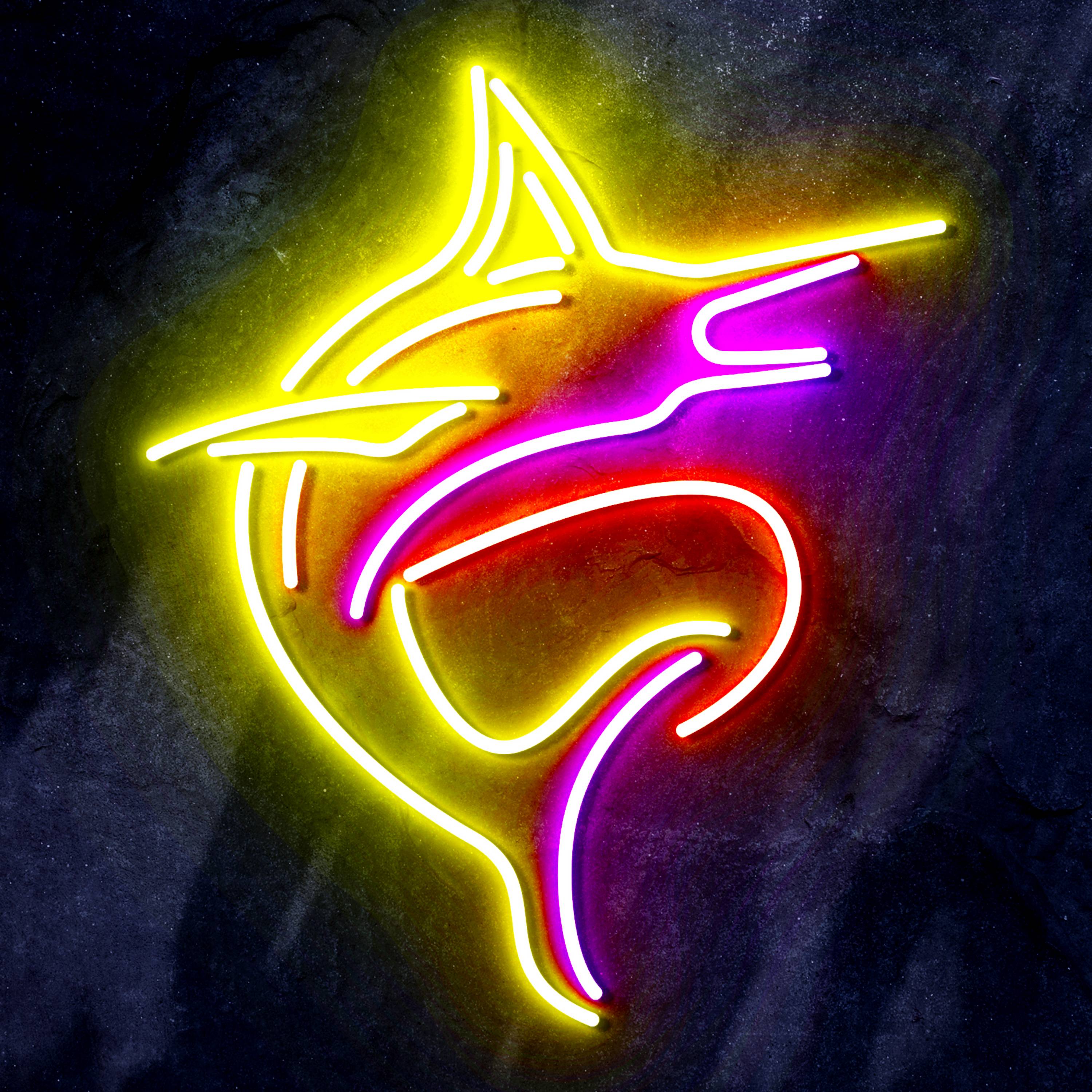 MLB Miami Marlins Flex Neon-like LED Sign