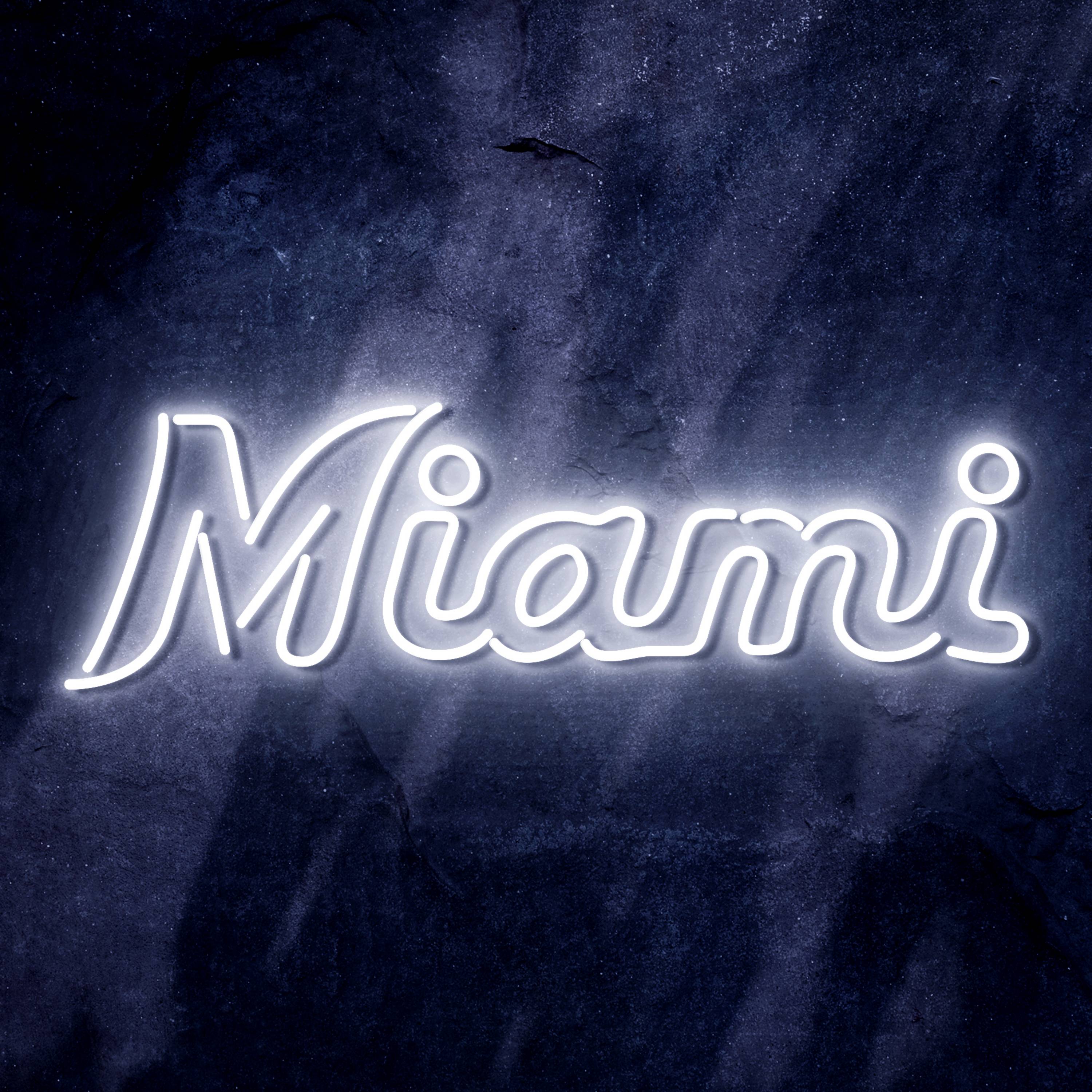 MLB Miami Marlins Flex Neon-like LED Sign