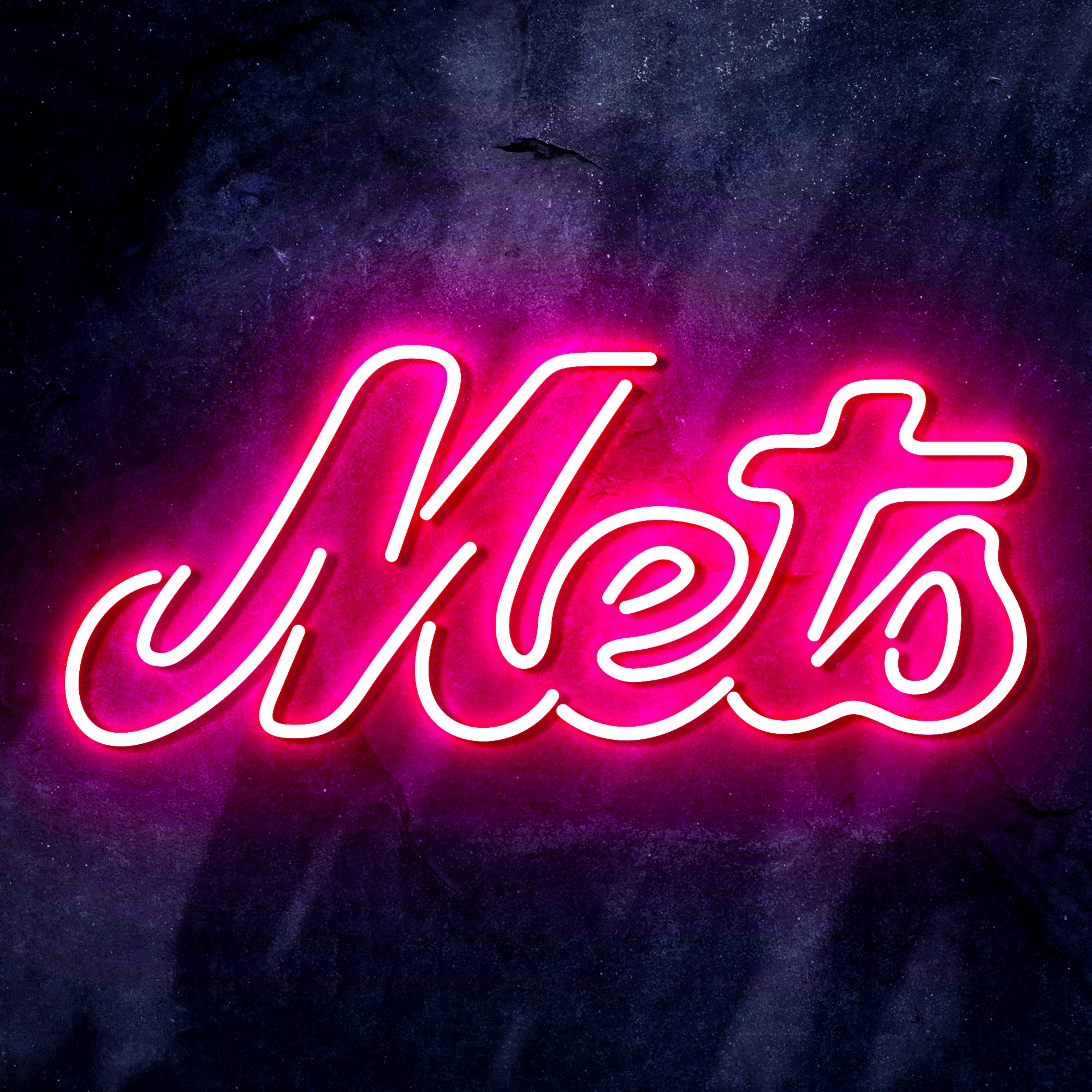 MLB New York Mets Flex Neon-like LED Sign