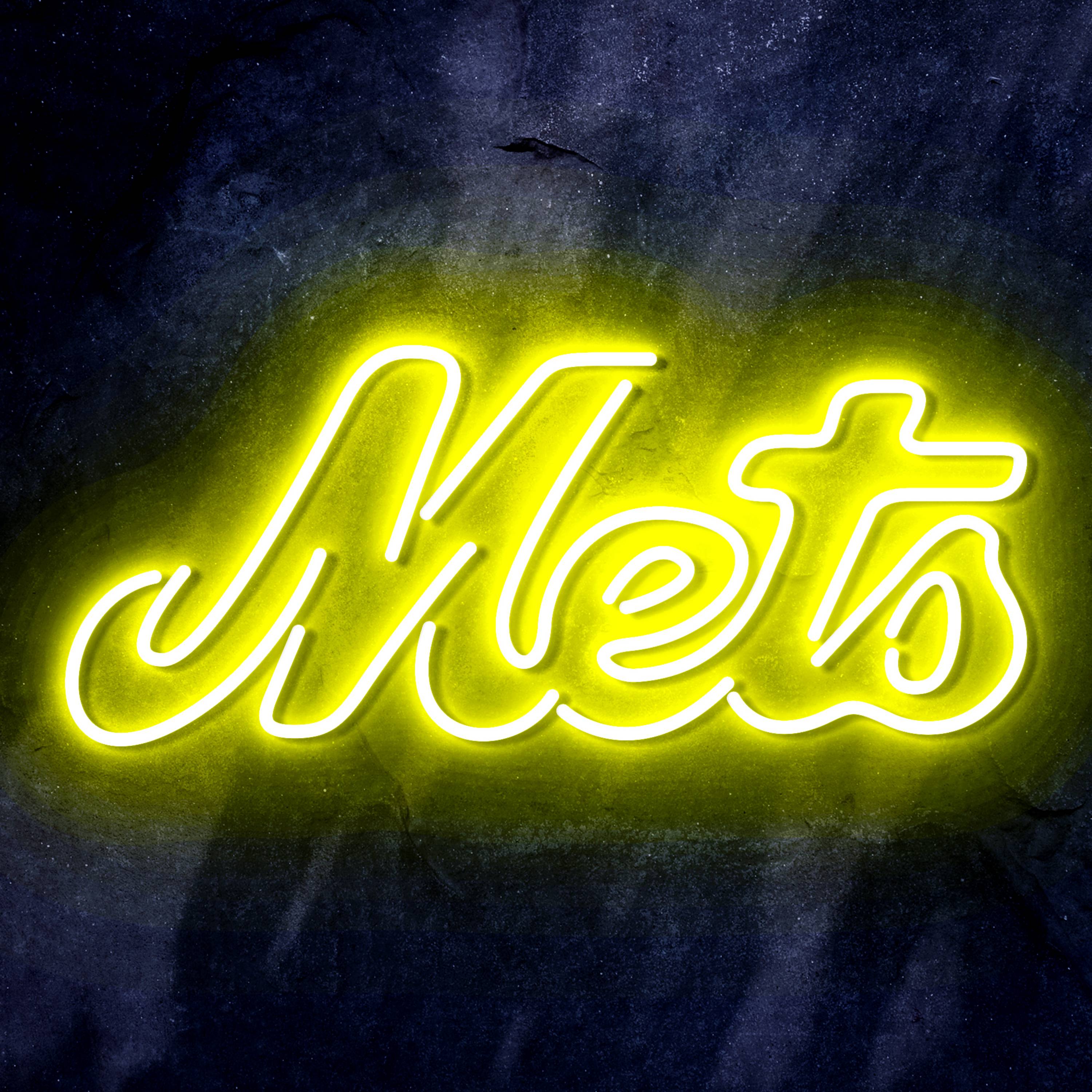 MLB New York Mets Flex Neon-like LED Sign