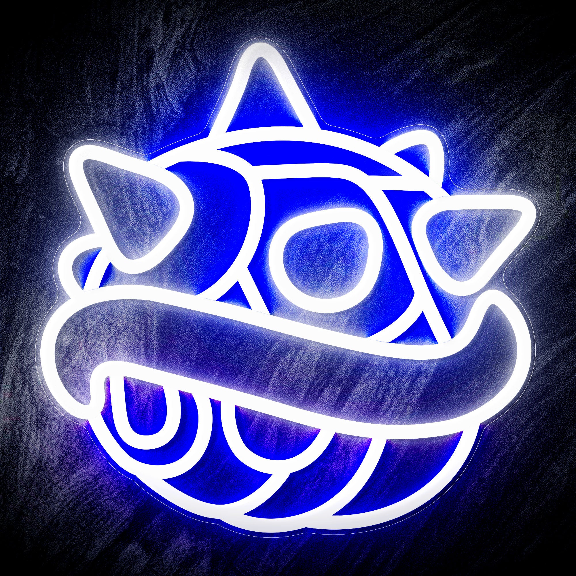 Mario Kart Blue Shell Flex Neon-like LED Sign