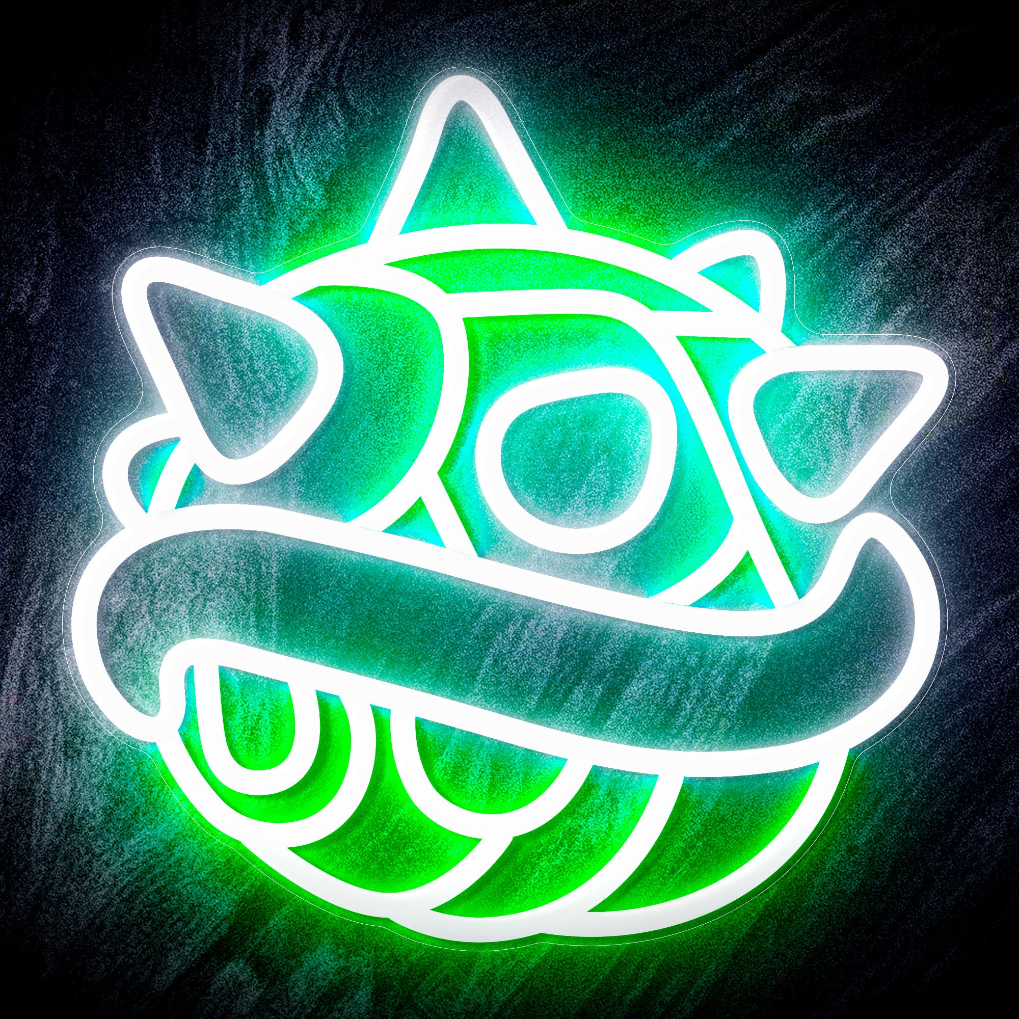 Mario Kart Blue Shell Flex Neon-like LED Sign
