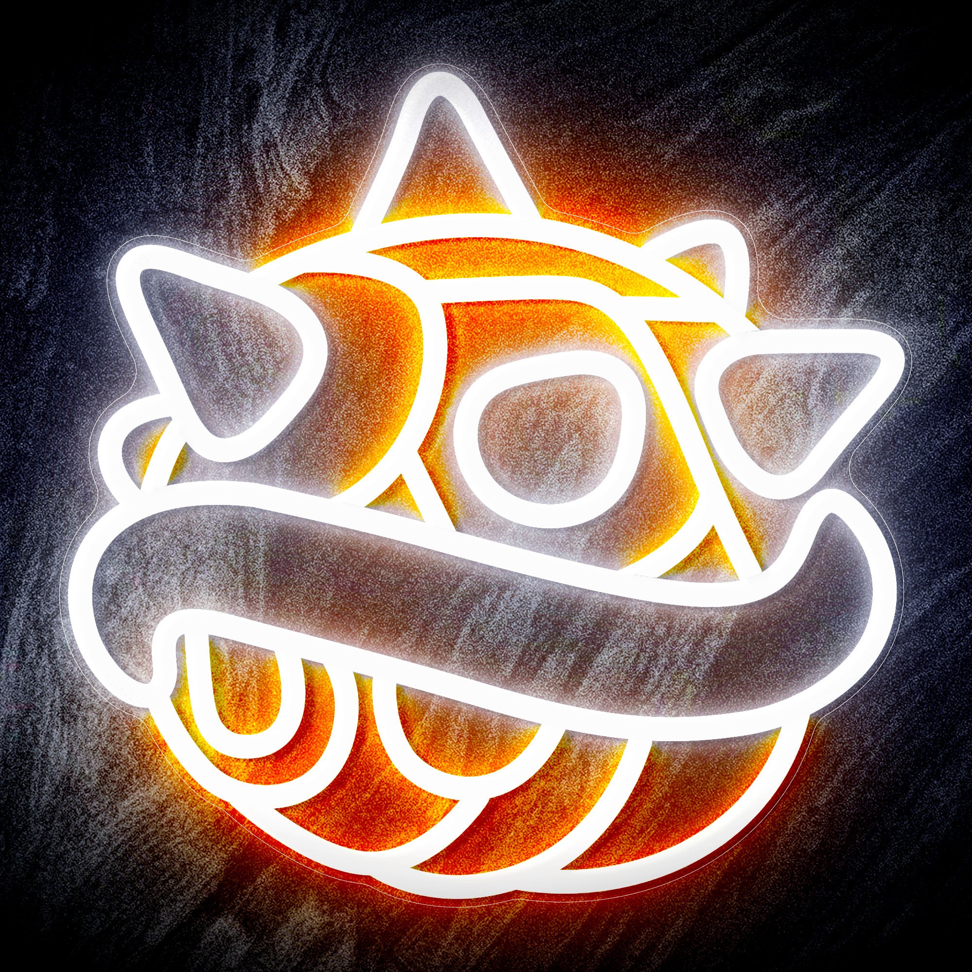 Mario Kart Blue Shell Flex Neon-like LED Sign