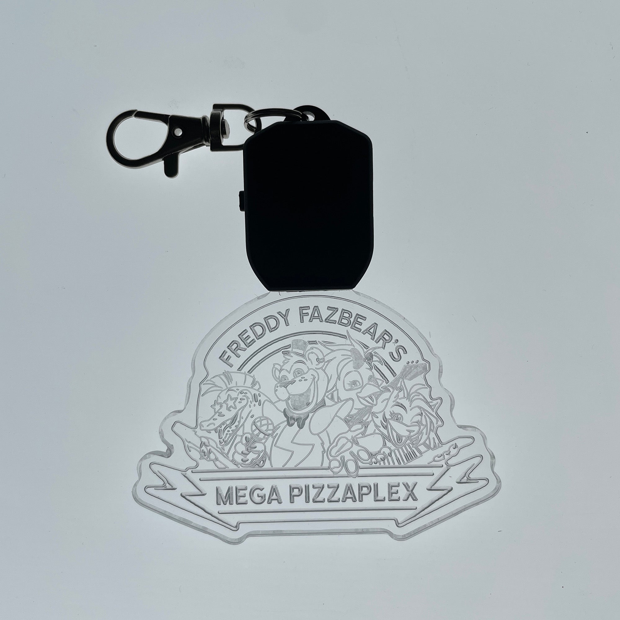 Five Nights at Freddys Mega Pizzaplex LED Light Acrylic Keychain