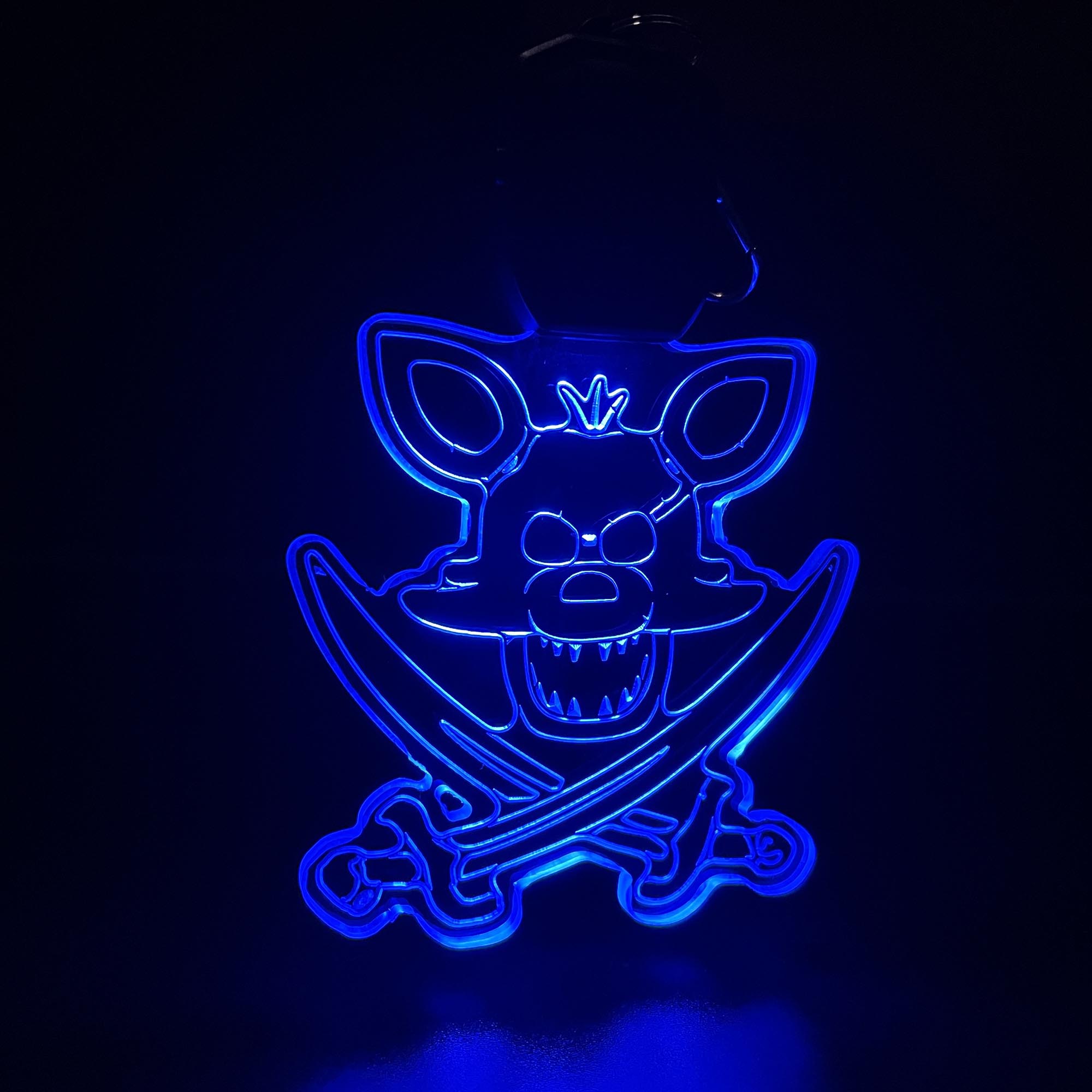 Five nights at Freddy's Foxy LED Light Acrylic Keychain