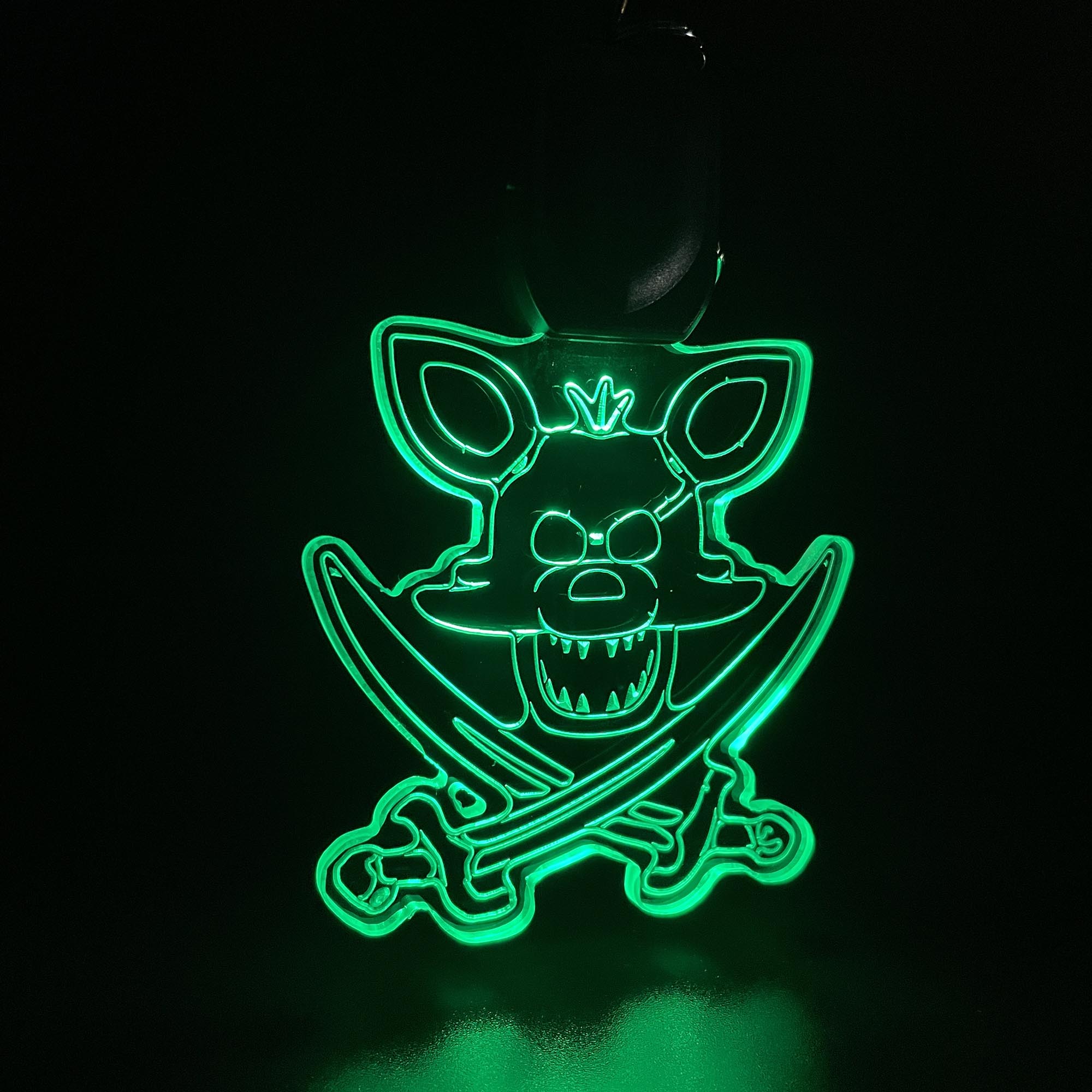 Five nights at Freddy's Foxy LED Light Acrylic Keychain