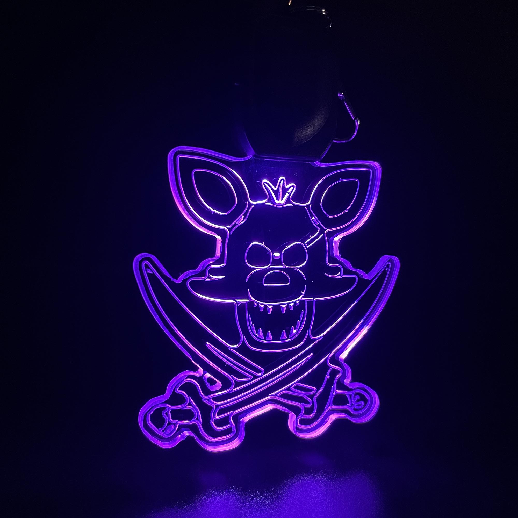 Five nights at Freddy's Foxy LED Light Acrylic Keychain