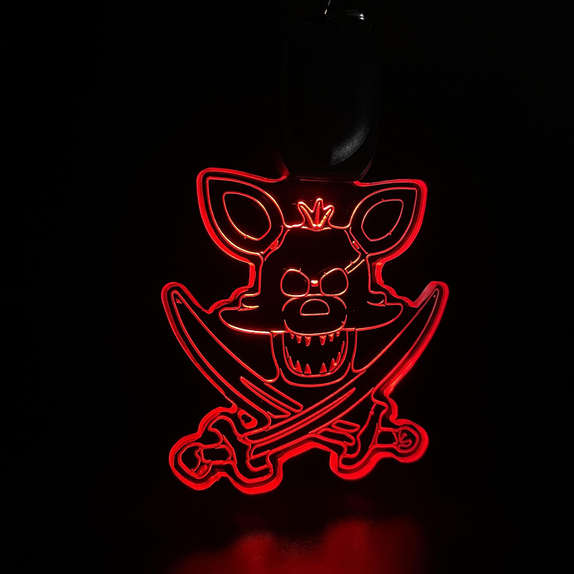 Five nights at Freddy's Foxy LED Light Acrylic Keychain