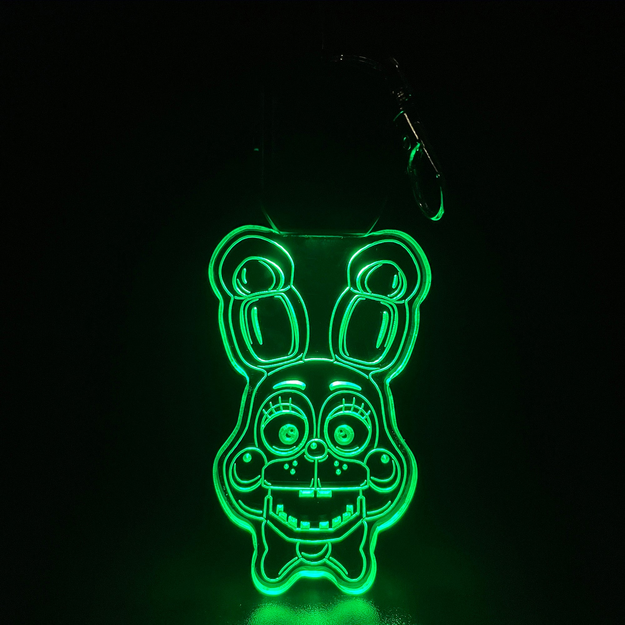 Five Nights At Freddy's Bonnie LED Light Acrylic Keychain