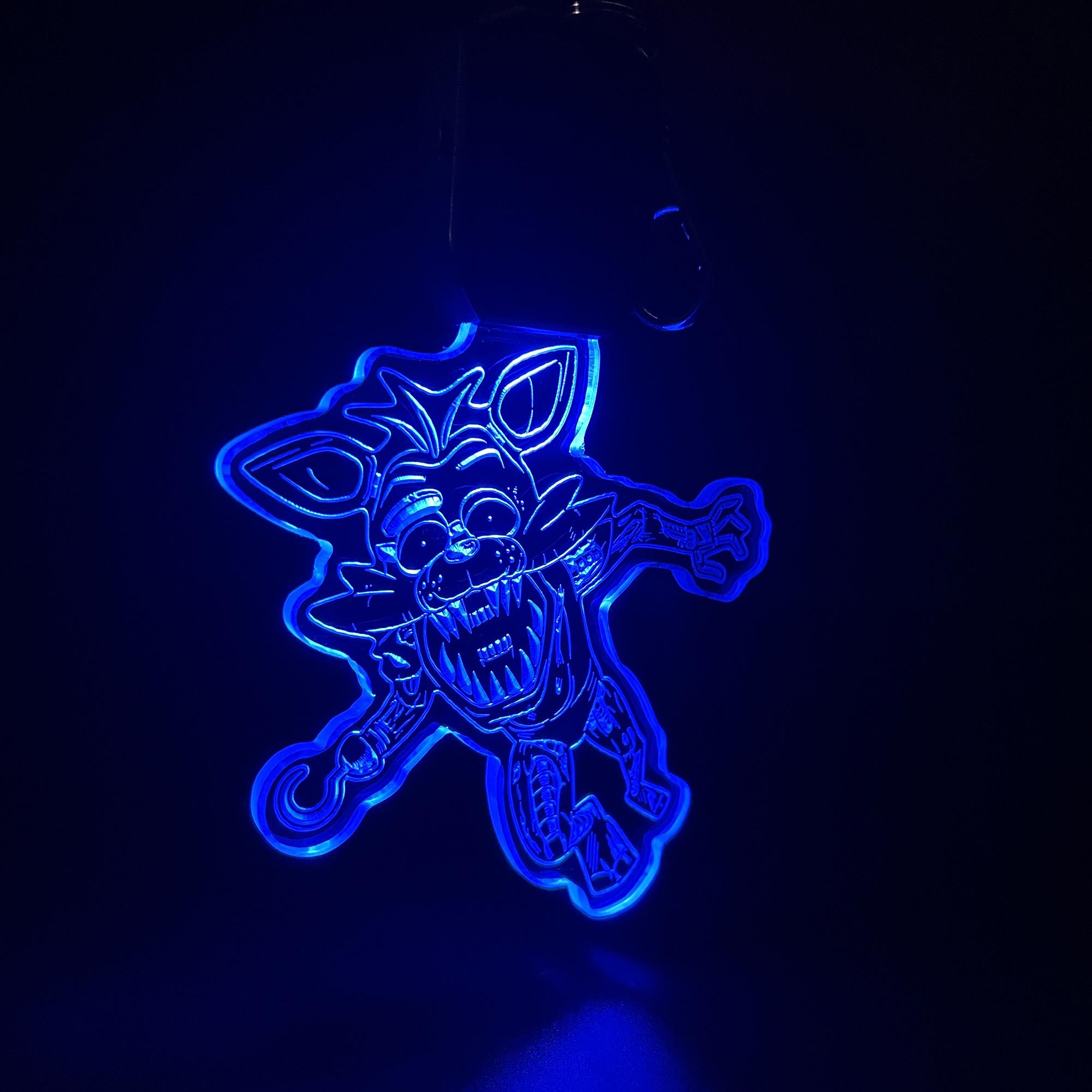 Five nights at Freddy's Foxy LED Light Acrylic Keychain