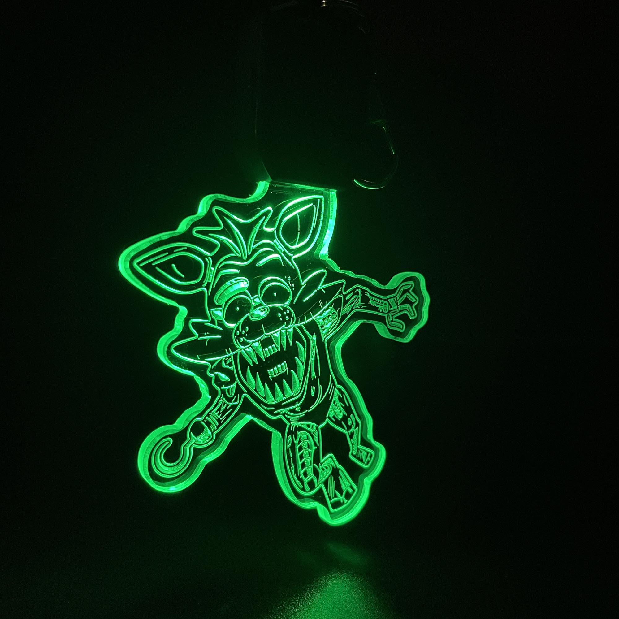 Five nights at Freddy's Foxy LED Light Acrylic Keychain