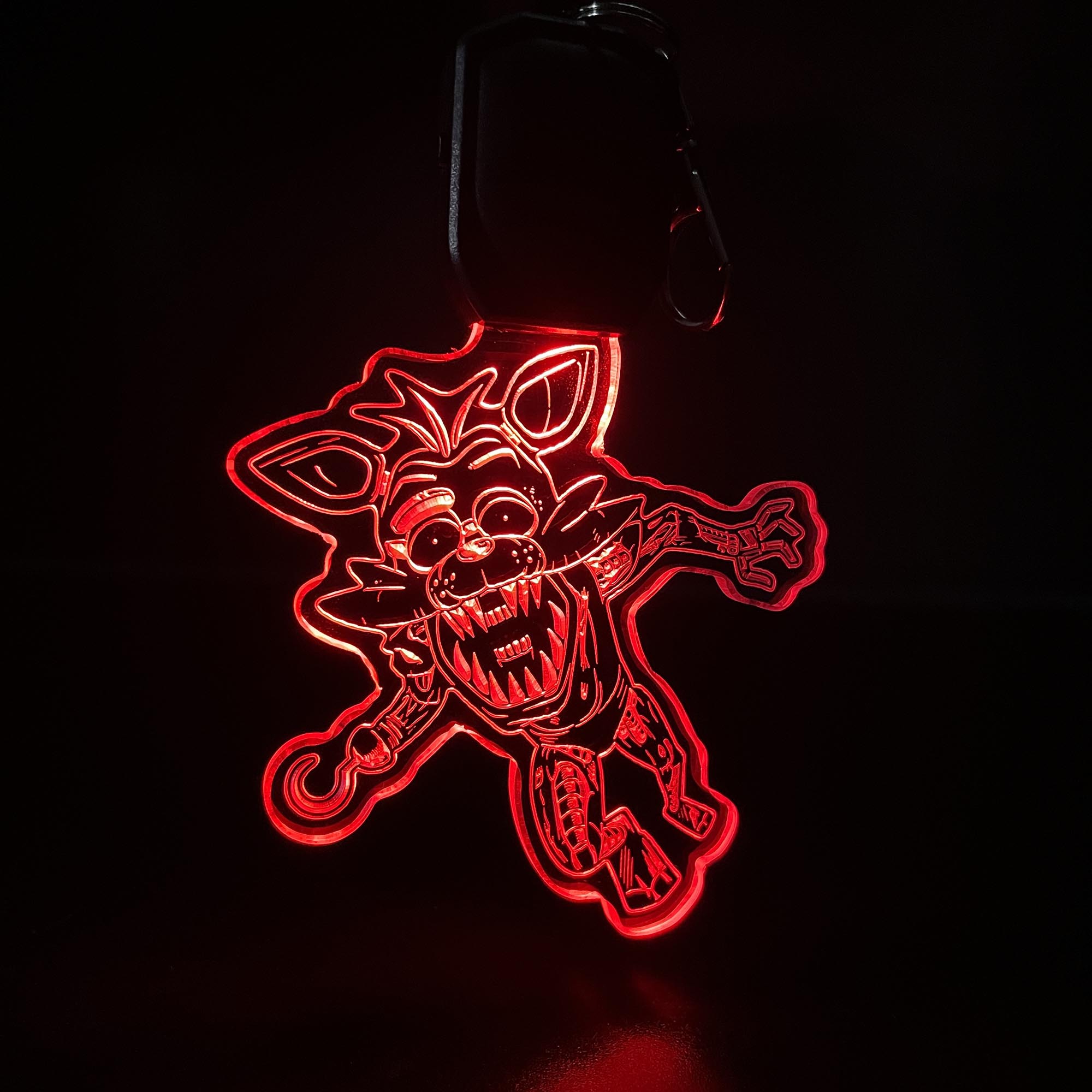 Five nights at Freddy's Foxy LED Light Acrylic Keychain